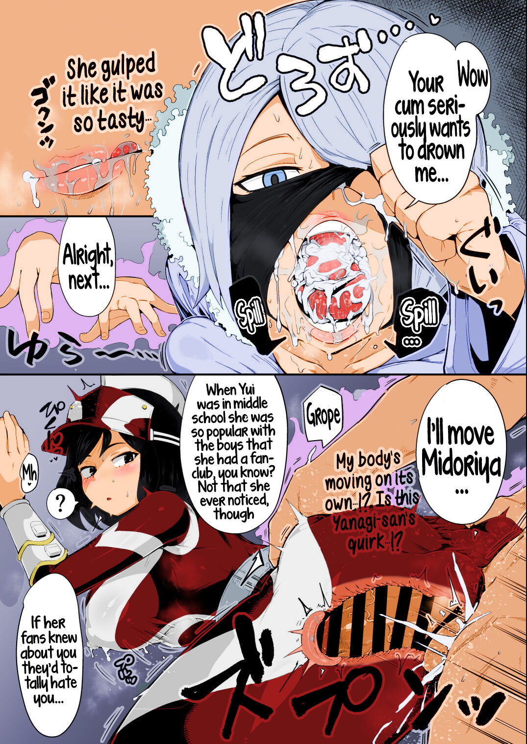 My, and the body-snatcher villain's Creampiedemia Vol. 4 page 22