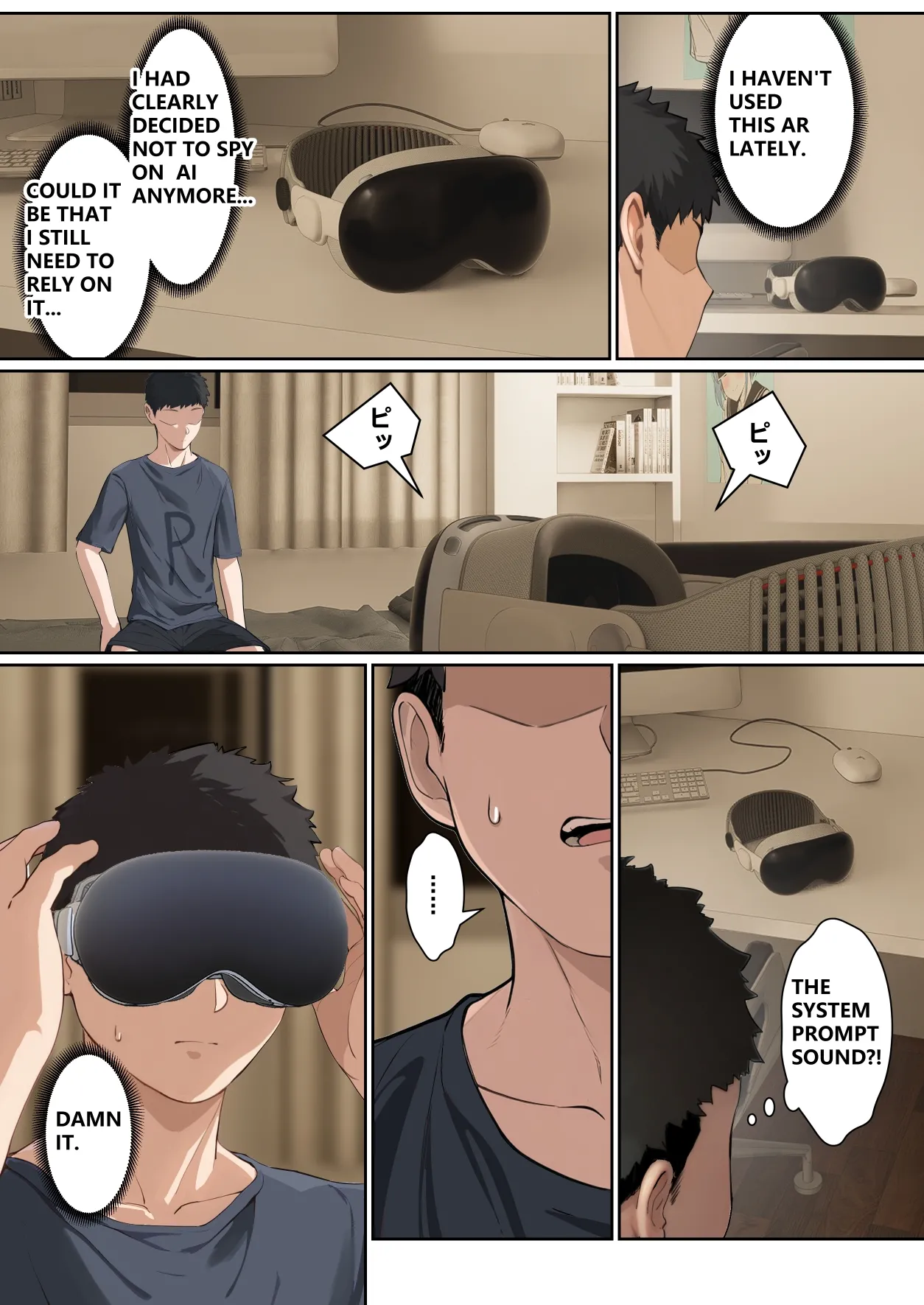 My AR glasses can see various stats about my foster sister?! page 89