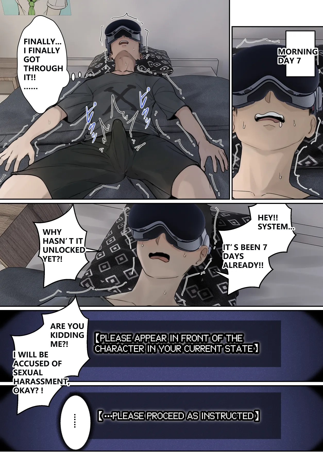 My AR glasses can see various stats about my foster sister?! page 9