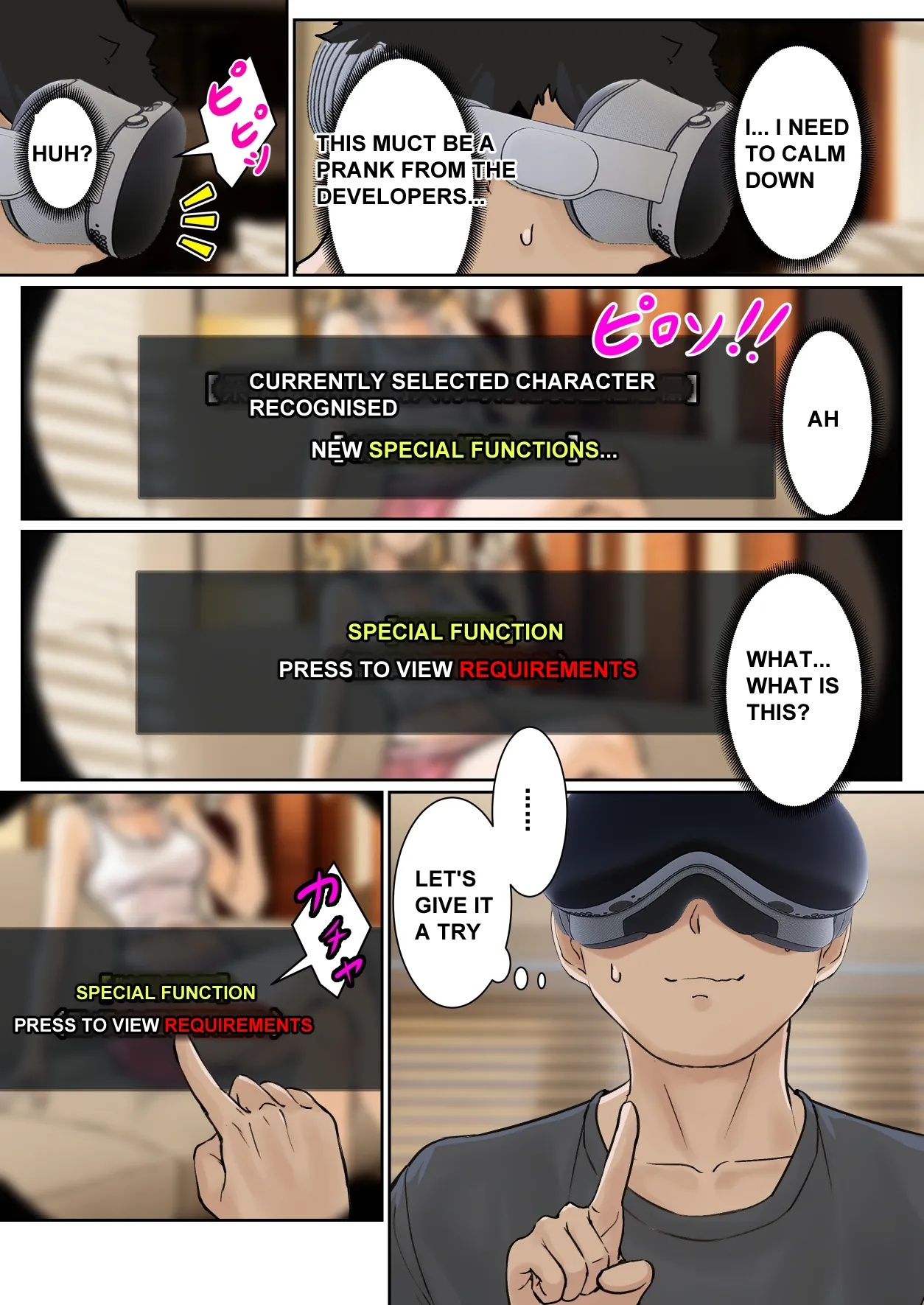 My AR glasses can see various stats about my foster sister？! page 10