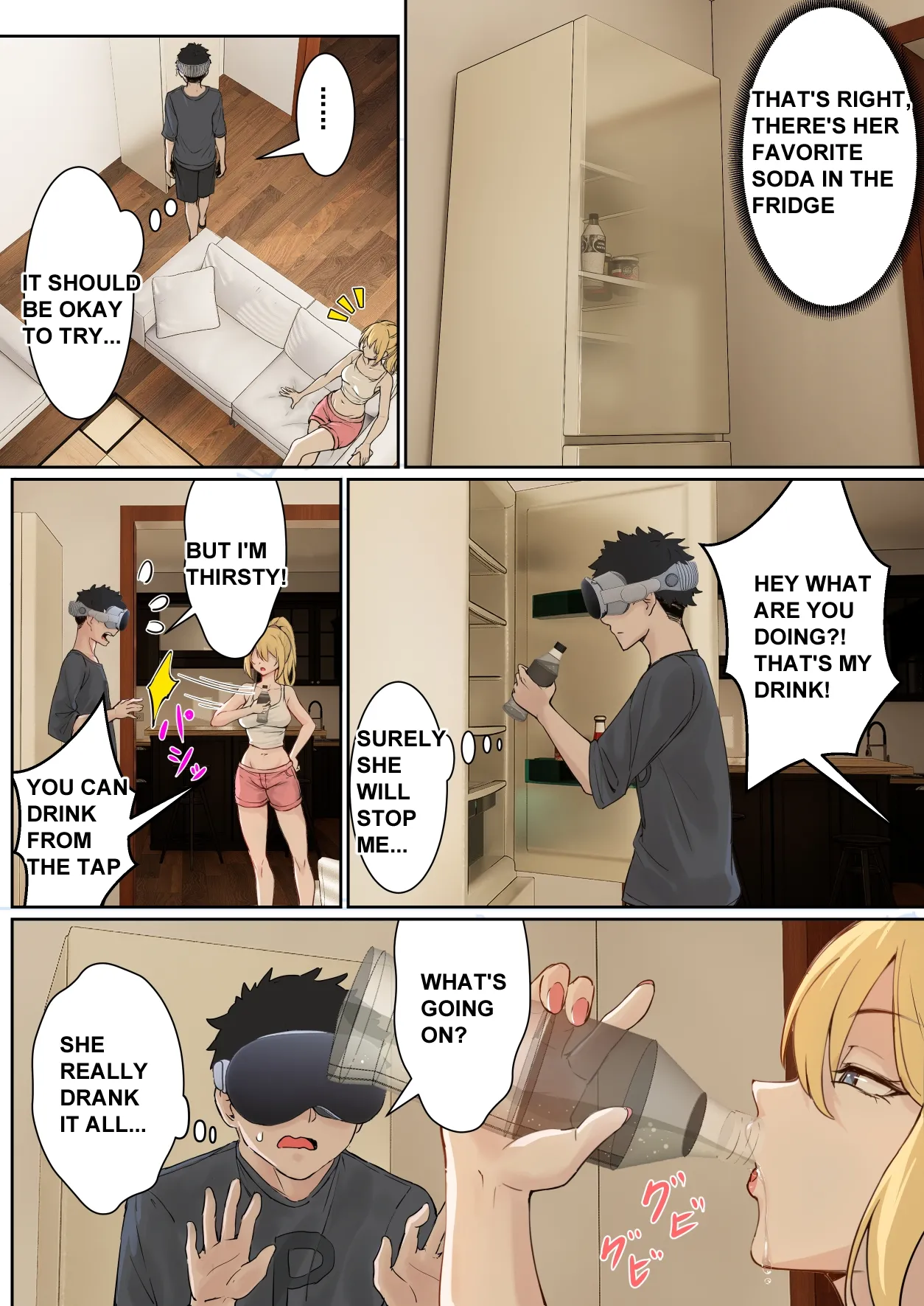 My AR glasses can see various stats about my foster sister？! page 12