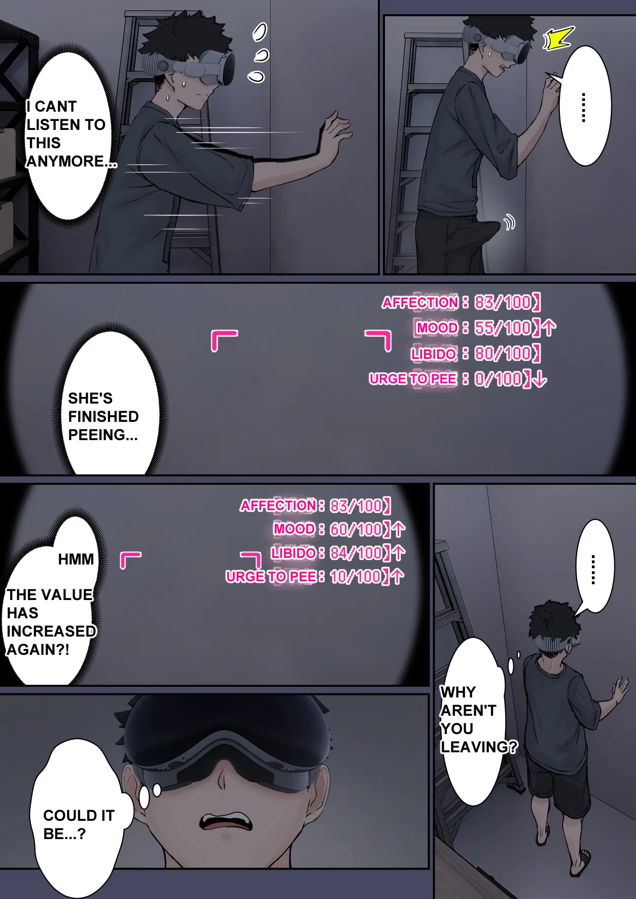 My AR glasses can see various stats about my foster sister？! page 17