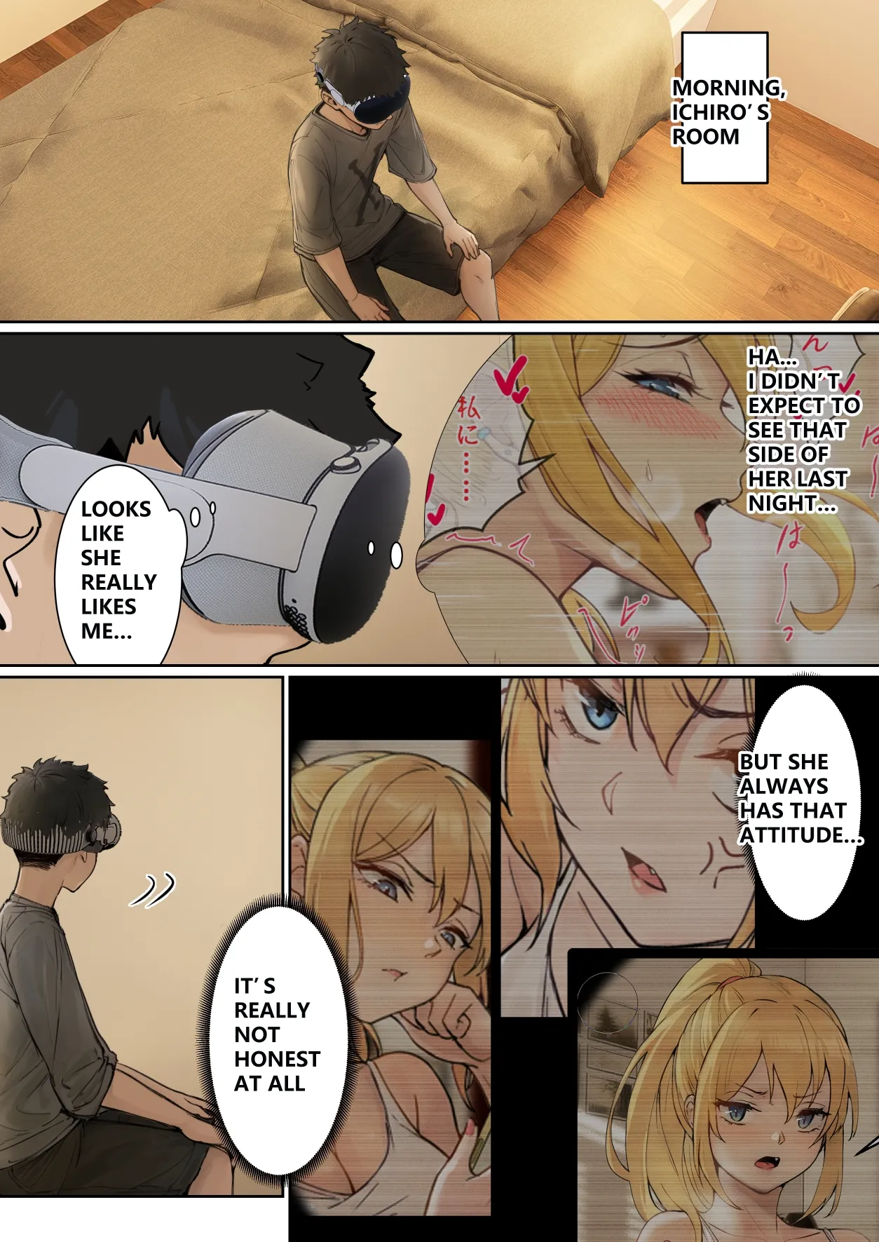 My AR glasses can see various stats about my foster sister？! page 52