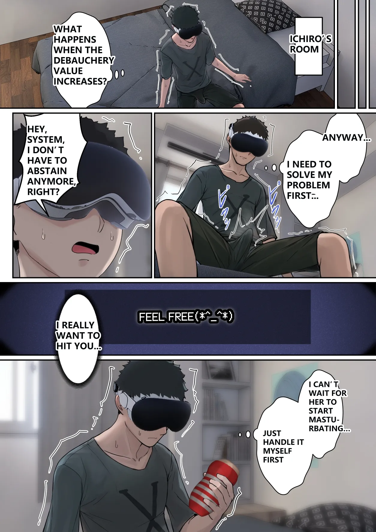 My AR glasses can see various stats about my foster sister？! page 63