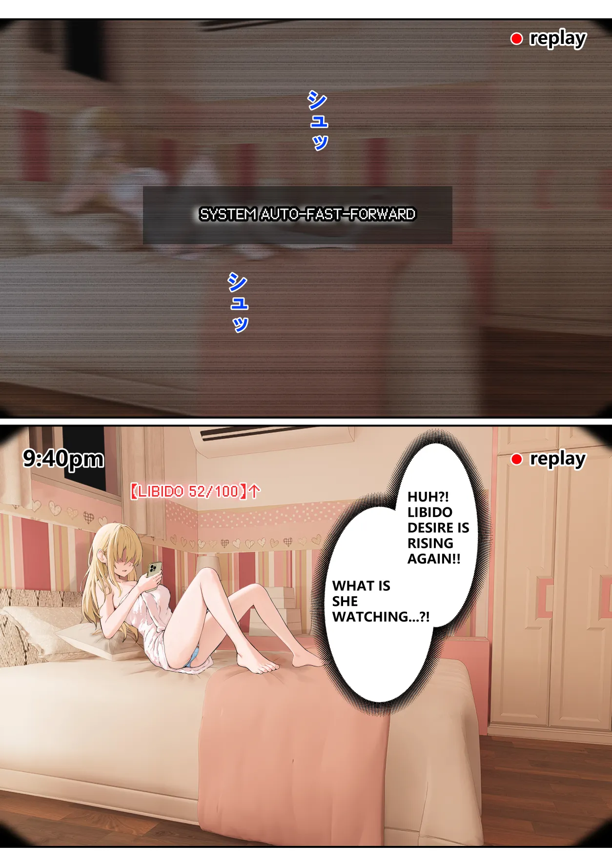 My AR glasses can see various stats about my foster sister?! page 155