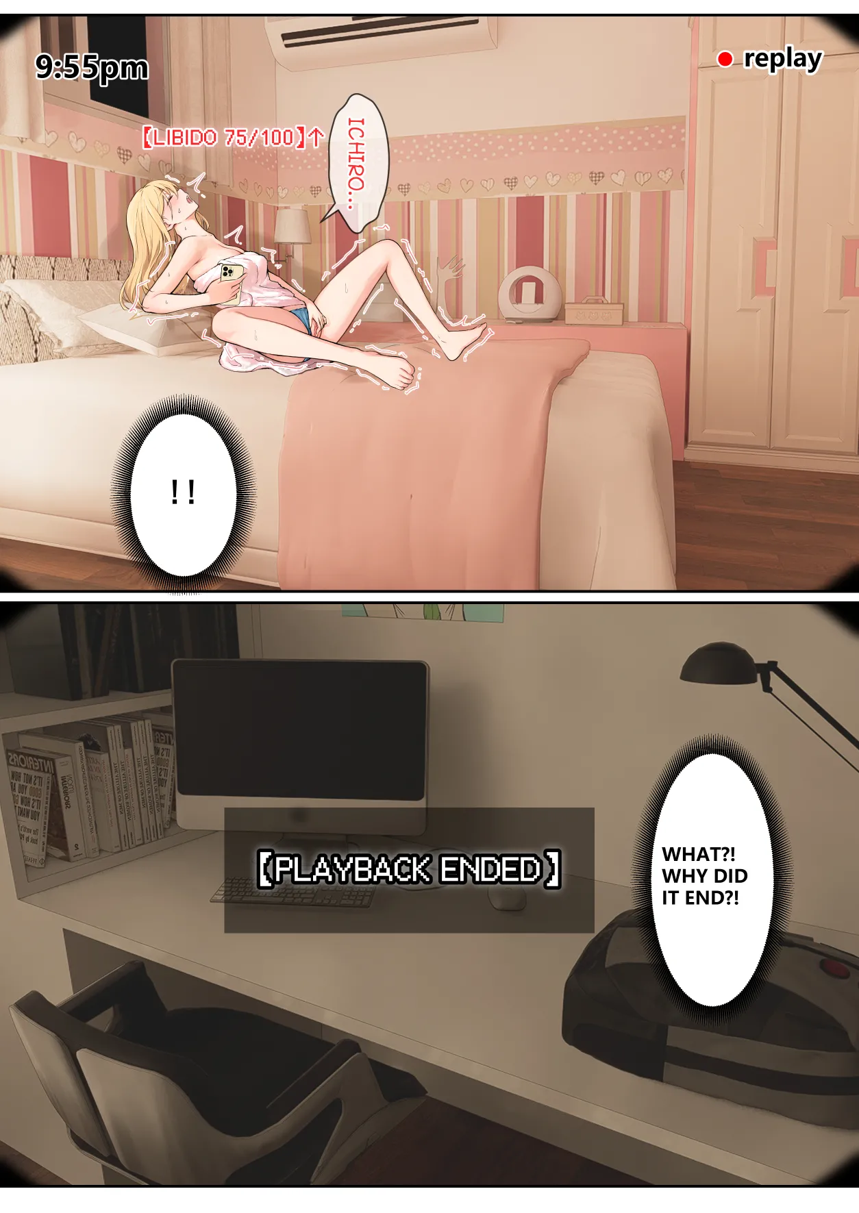 My AR glasses can see various stats about my foster sister?! page 157
