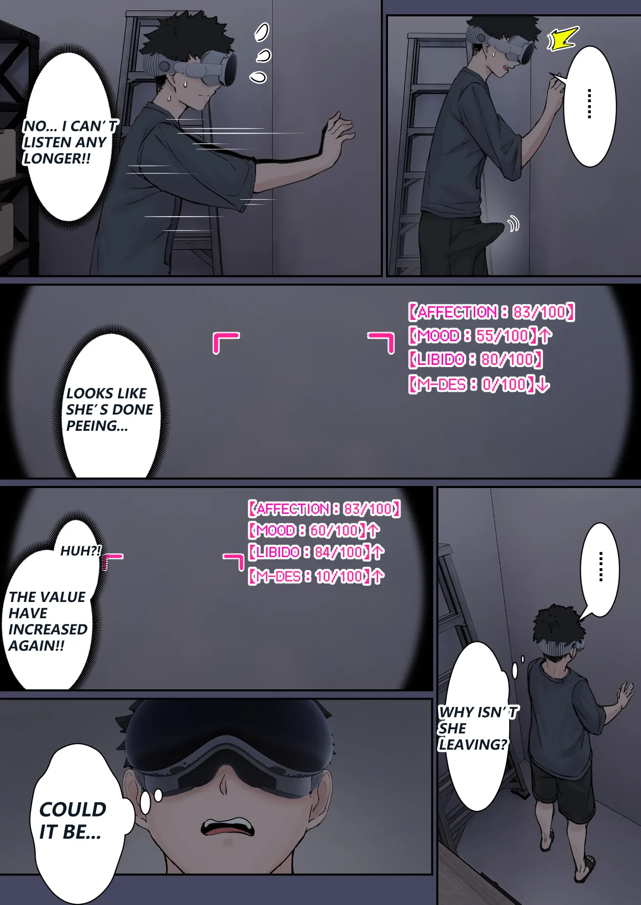 My AR glasses can see various stats about my foster sister?! page 17