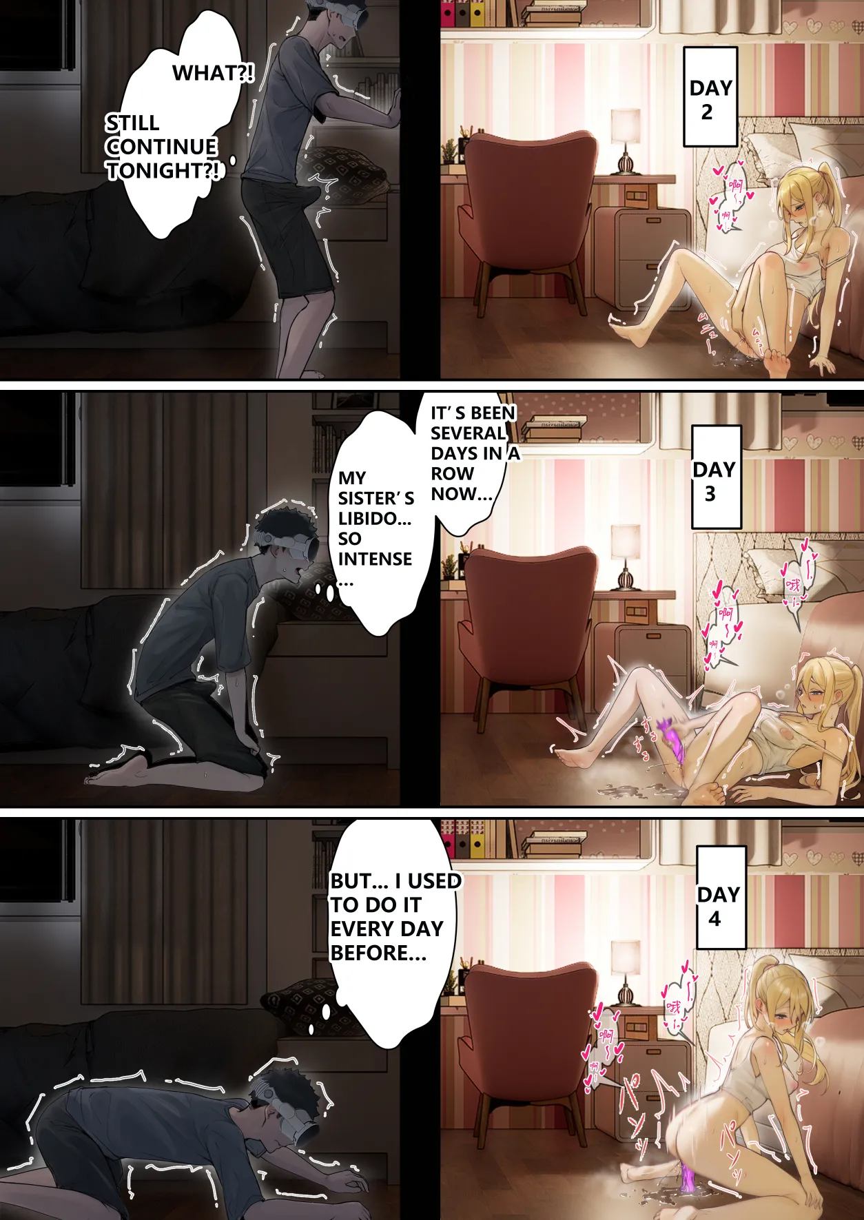 My AR glasses can see various stats about my foster sister?! page 57