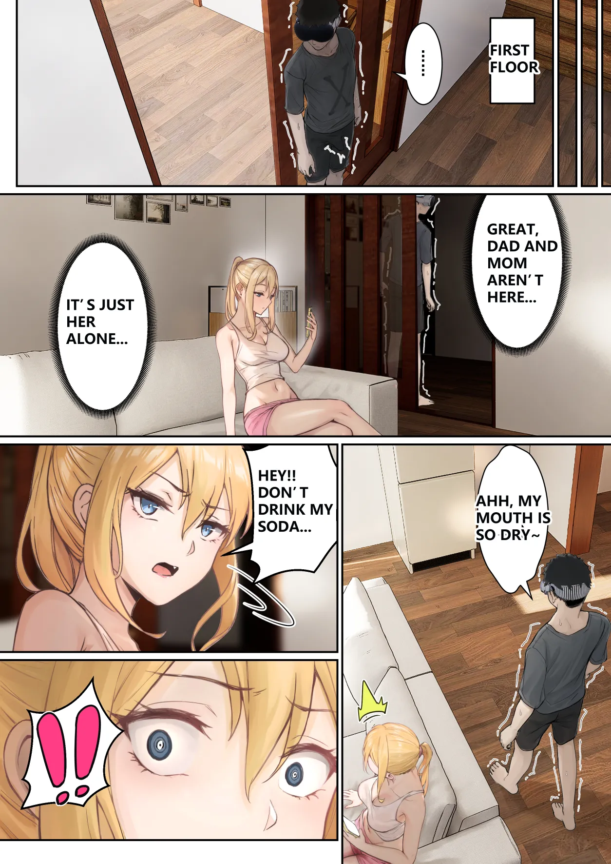 My AR glasses can see various stats about my foster sister?! page 60
