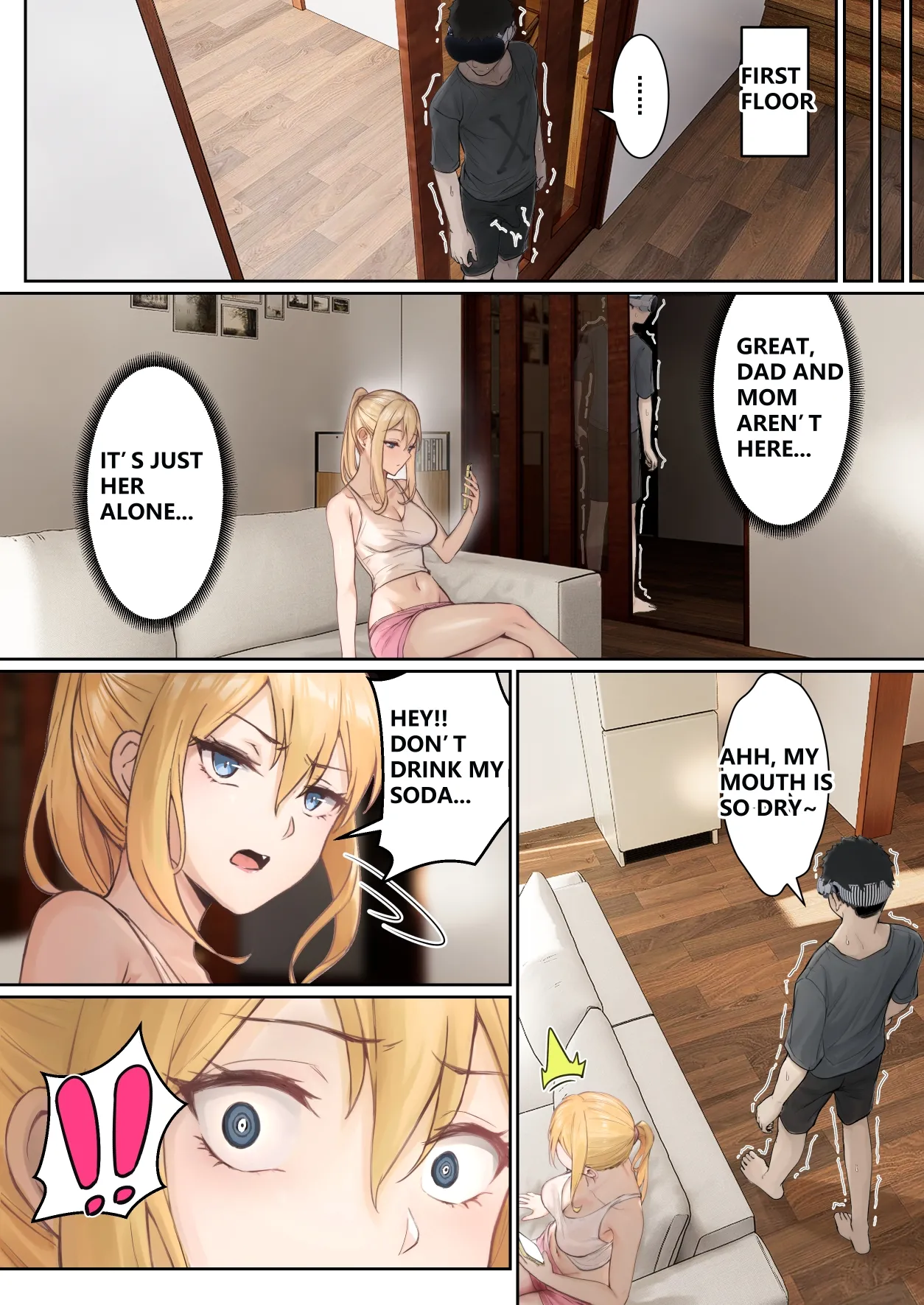 My AR glasses can see various stats about my foster sister?! page 12