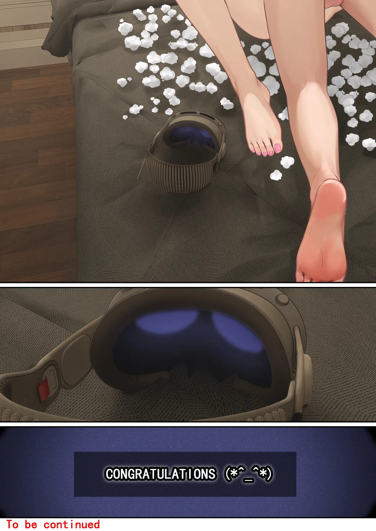 My AR glasses can see various stats about my foster sister?! page 88