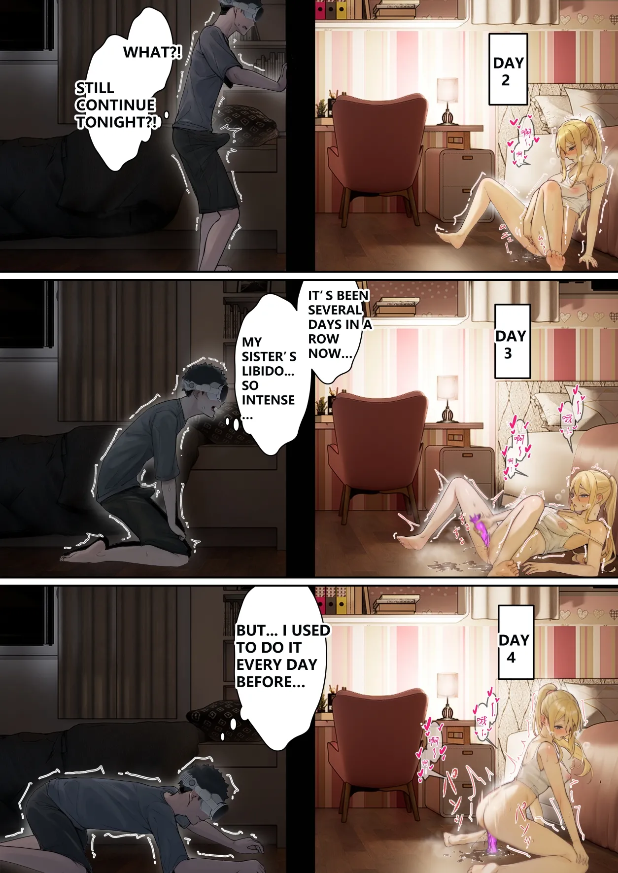 My AR glasses can see various stats about my foster sister?! page 9