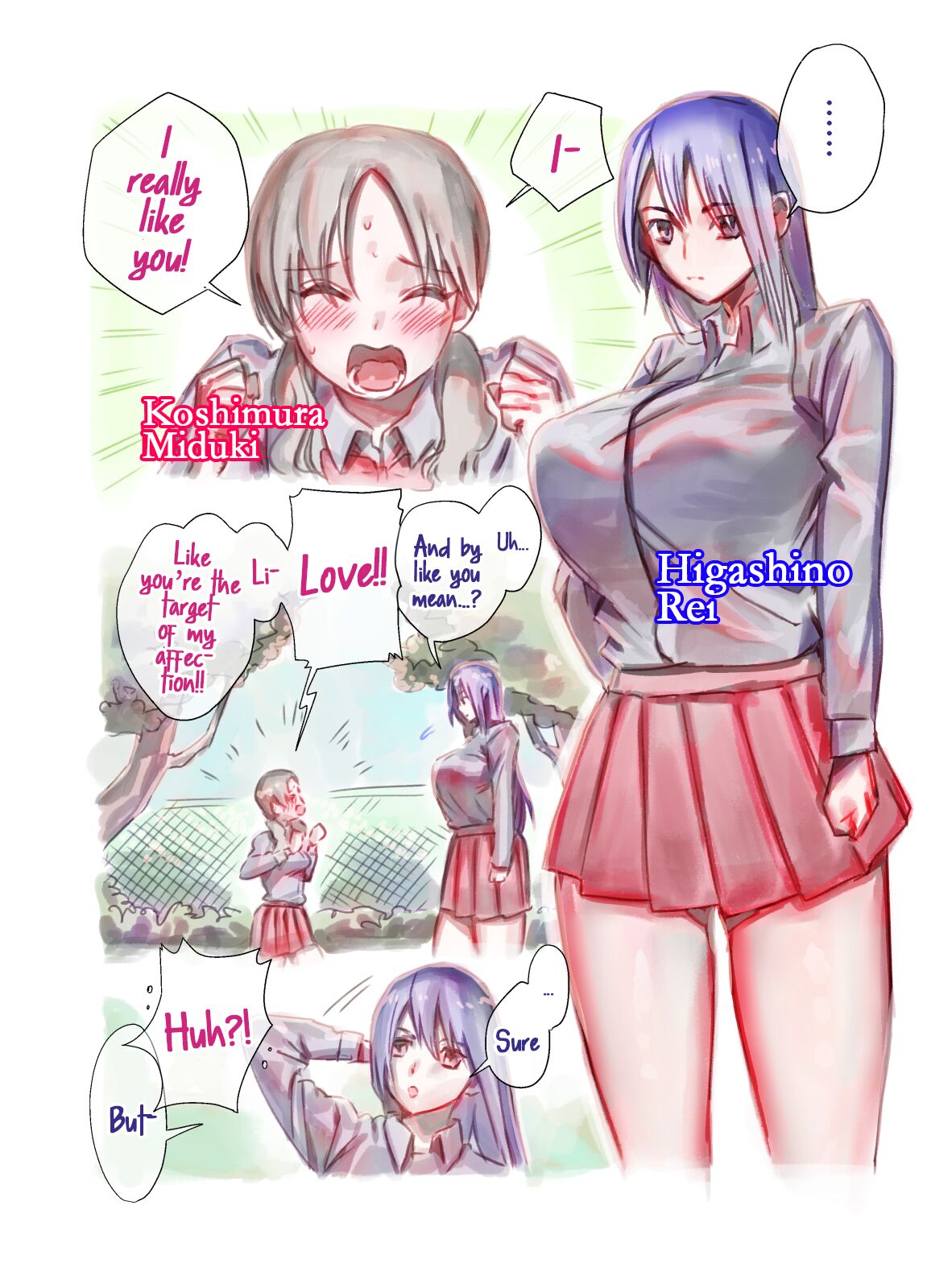 My Beloved Senpai is a Futanari!? I'm So Happy! page 2