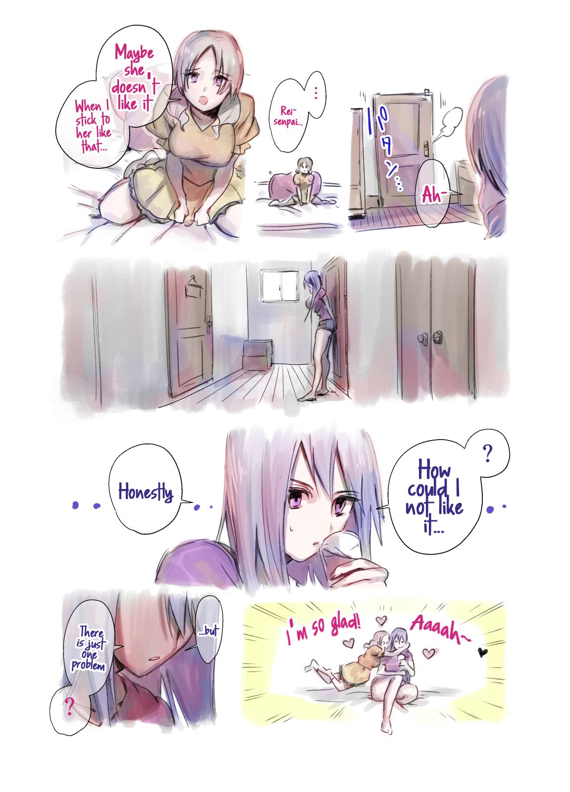 My Beloved Senpai is a Futanari!? I'm So Happy! page 7