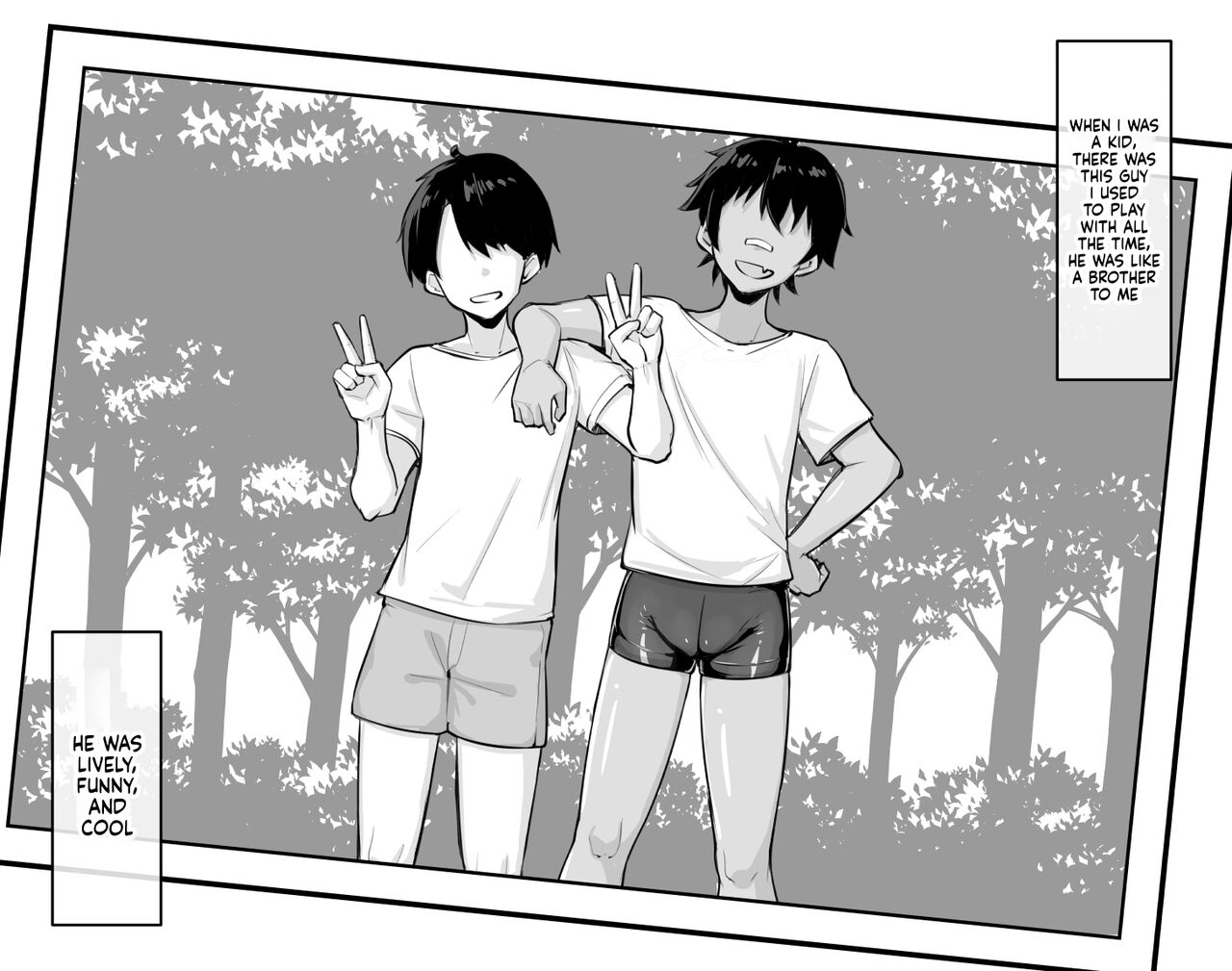 My Best Friend I Met for The First-Time in Years Turned into a Tall Muscular Futanari Girl page 1
