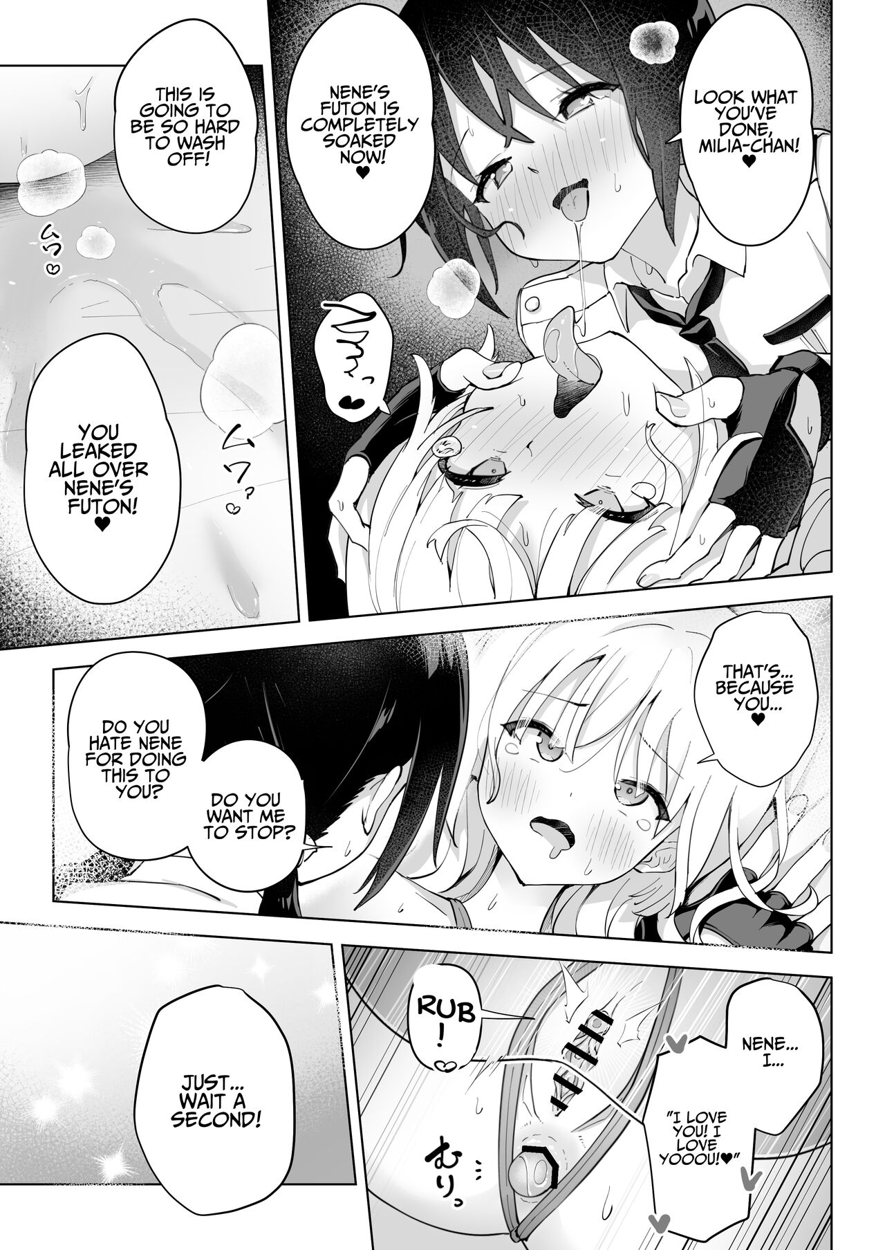 My Best Friend Is My Dress-up Spine-arching Orgasm Dolly page 37