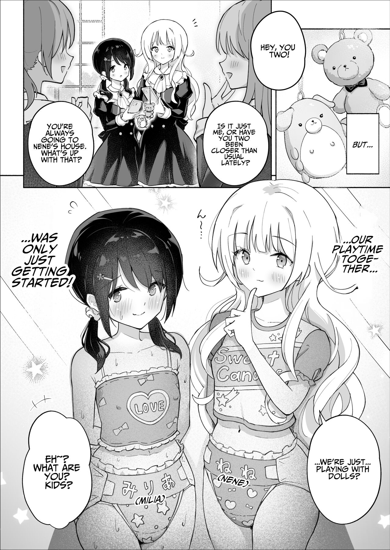My Best Friend Is My Dress-up Spine-arching Orgasm Dolly page 42