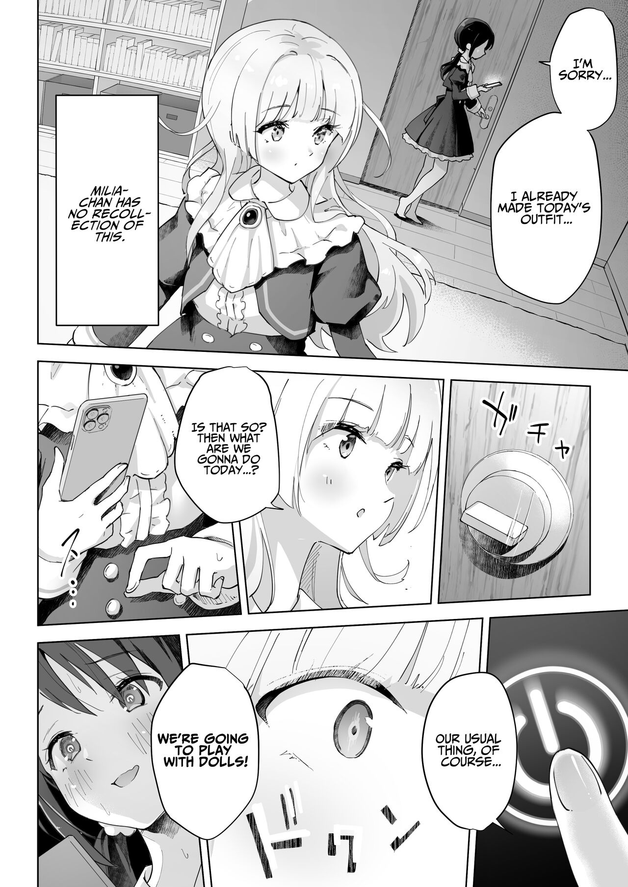 My Best Friend Is My Dress-up Spine-arching Orgasm Dolly page 8