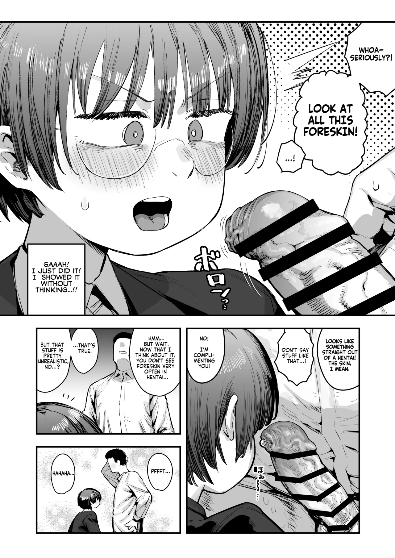 My best friend was into the "cock-sniffing doujin" that I love! And now we're pervy sex friends! Part 1 page 13
