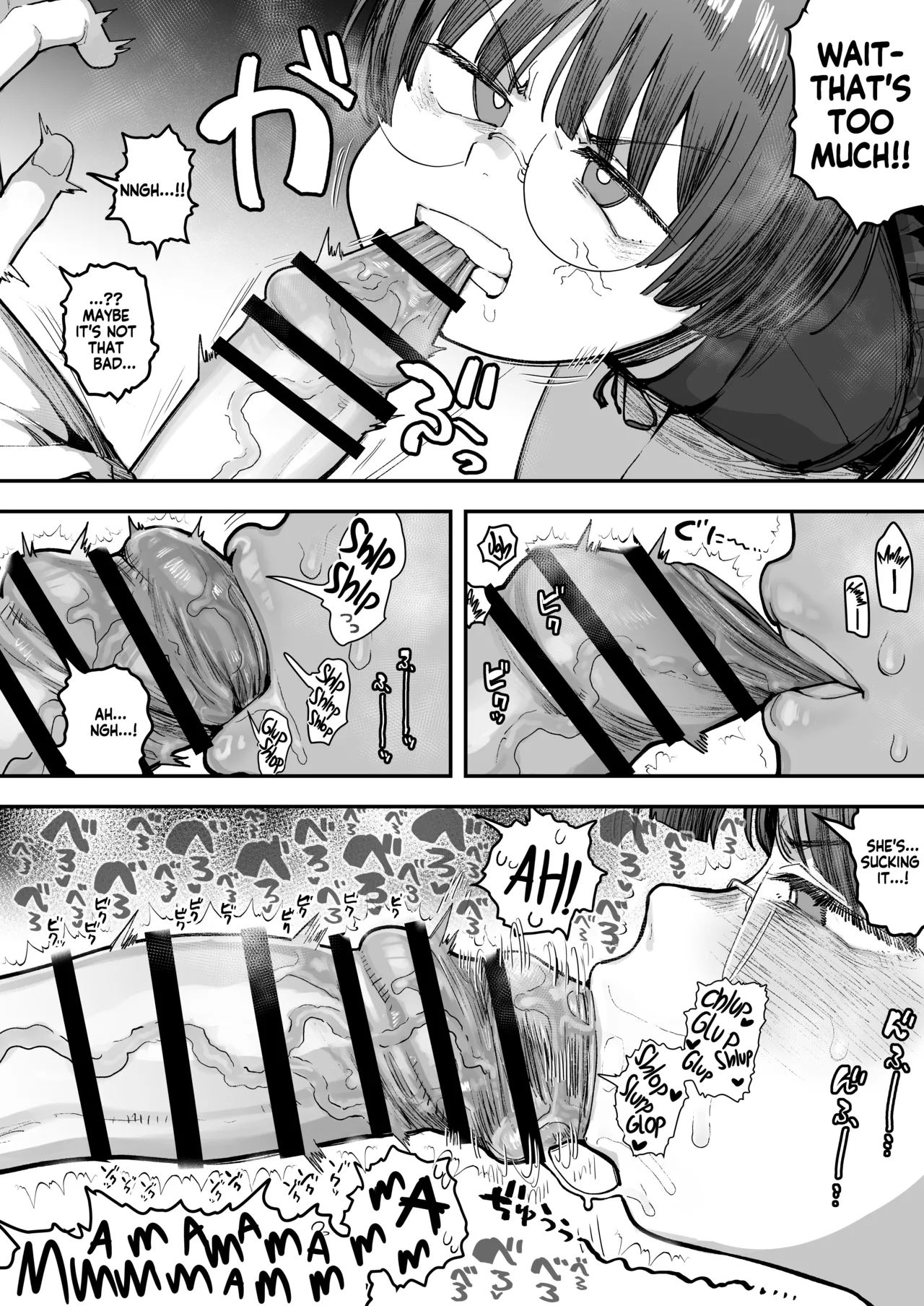 My best friend was into the "cock-sniffing doujin" that I love! And now we're pervy sex friends! Part 1 page 49