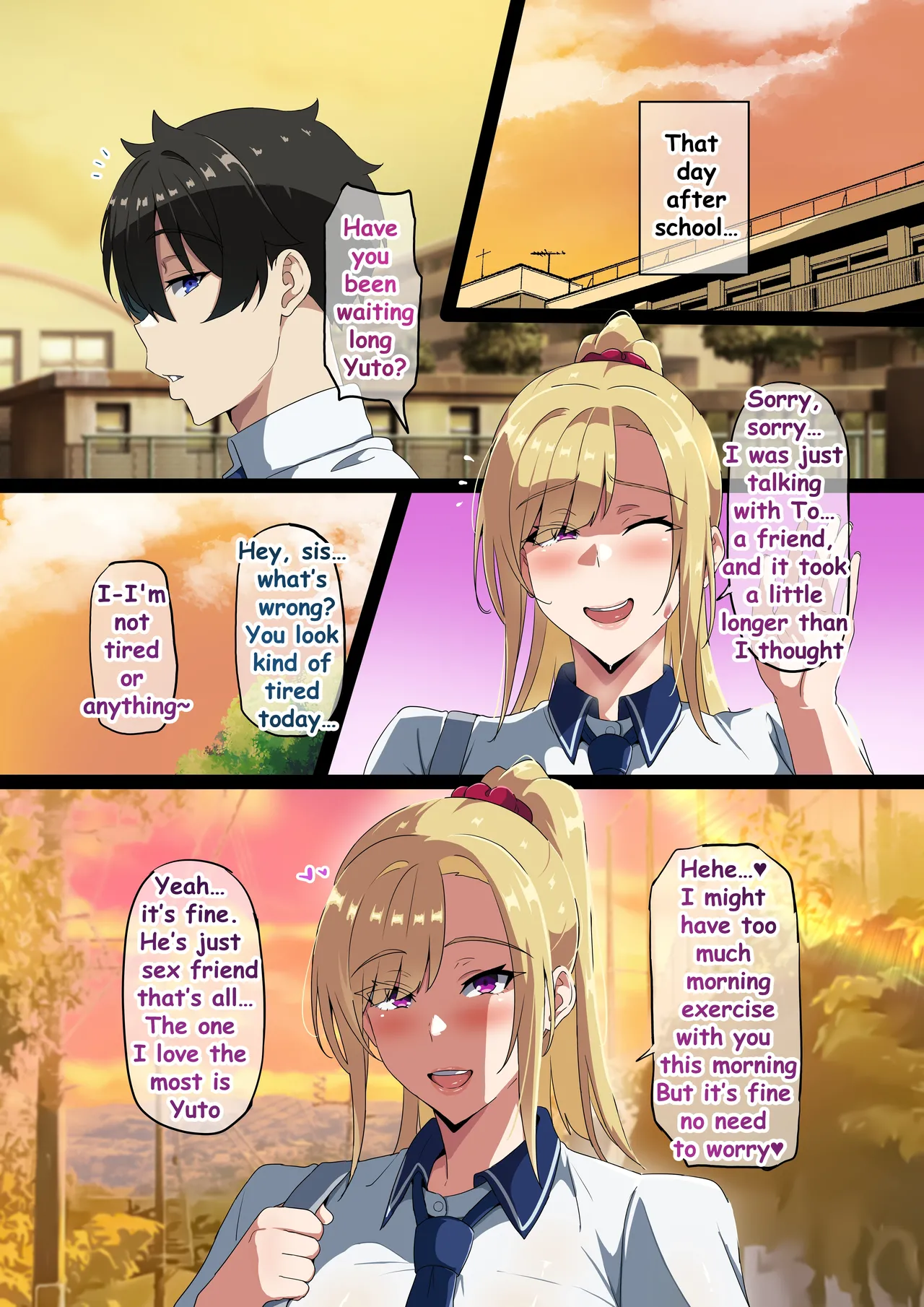 My Big Breast Sister 1-11 +The Busty Battleship Brainwashing Project page 31