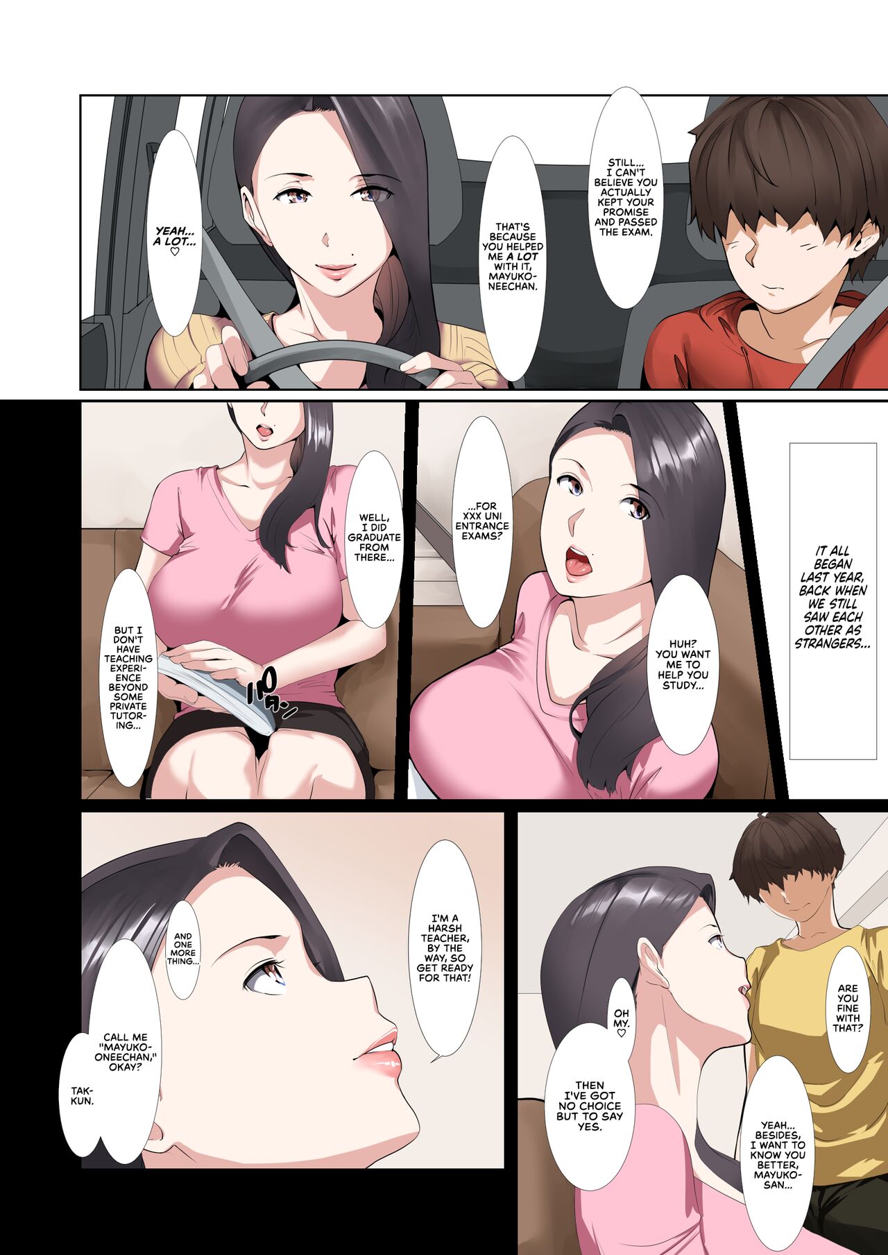 My Big-Breasted Stepsister Let Me Have My First Time With Her Until My Balls Were Empty as a Reward for Passing My Entrance Exams page 5