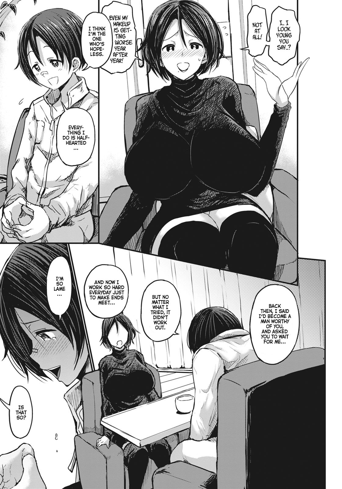 My Big Bros' Childhood Friend, Who's a Dark-Skinned Gyaru Mom, and I. Part 3 page 3