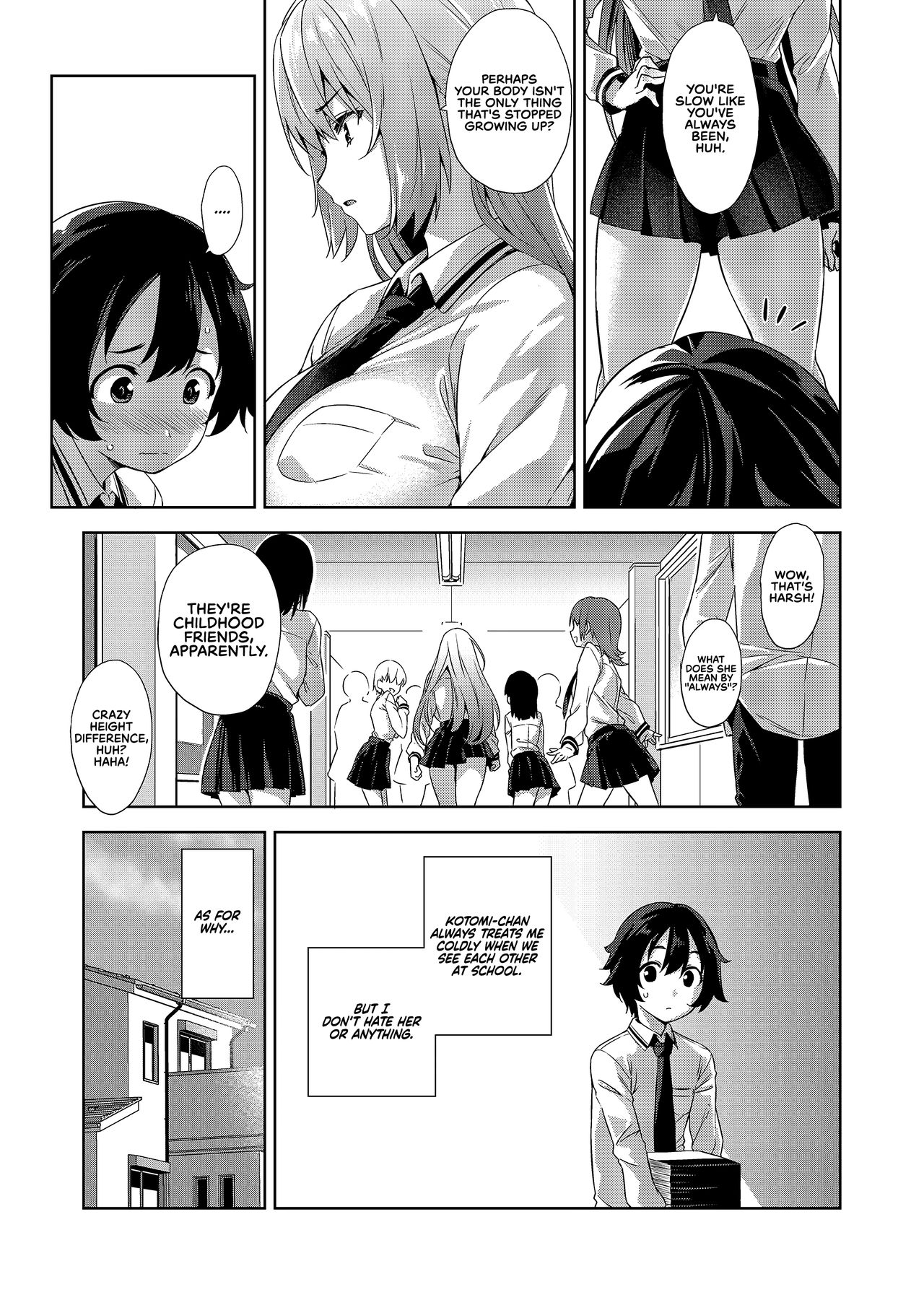 My Big Girlfriend Acts the Polar Opposite in Bed and at School. page 6