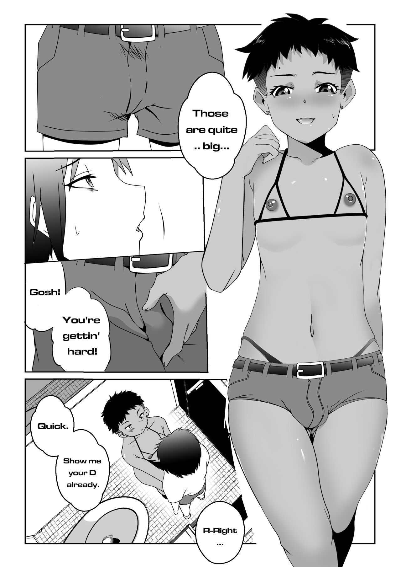 My bitch friend 5 page 8