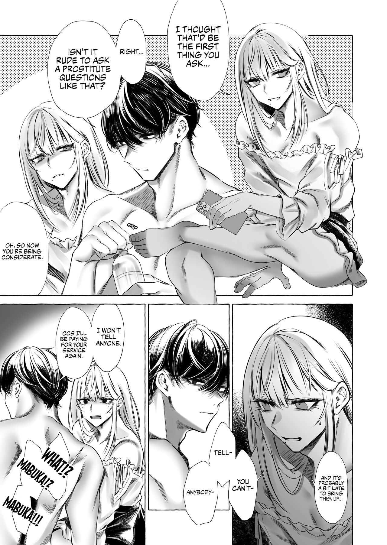 My Boss is a Cross-dressing Call Girl. page 38