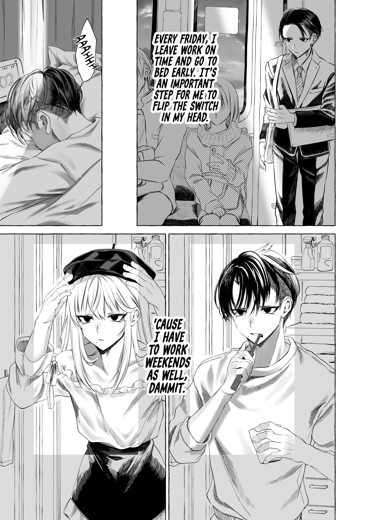 My Boss is a Cross-dressing Call Girl. page 4