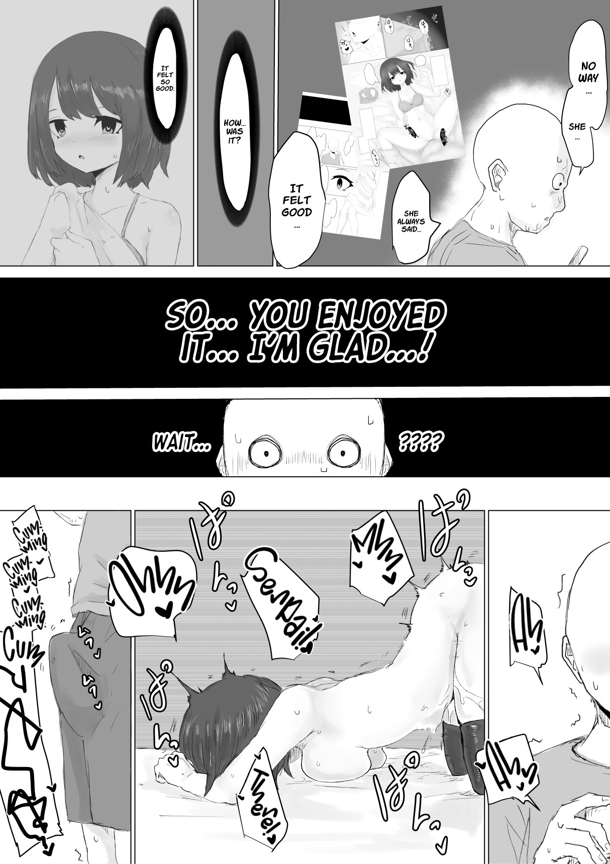 My boyfriend’s tiny cock can't satisfy me, so... page 58