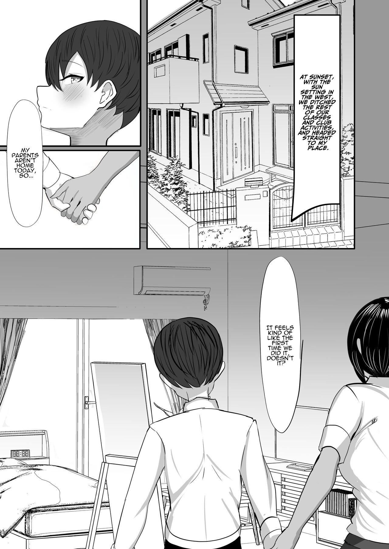 My Boyish Longtime Friend Who Is The Swimming Club Captain Is Addicted To My Dick page 43