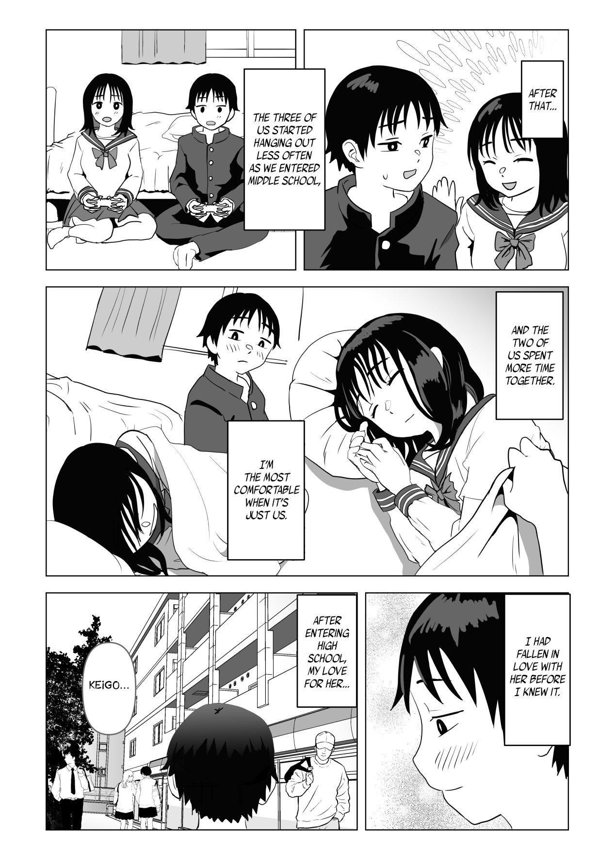 My Busty Childhood Friend and Big Bro Have Been Acting Weird Lately page 11