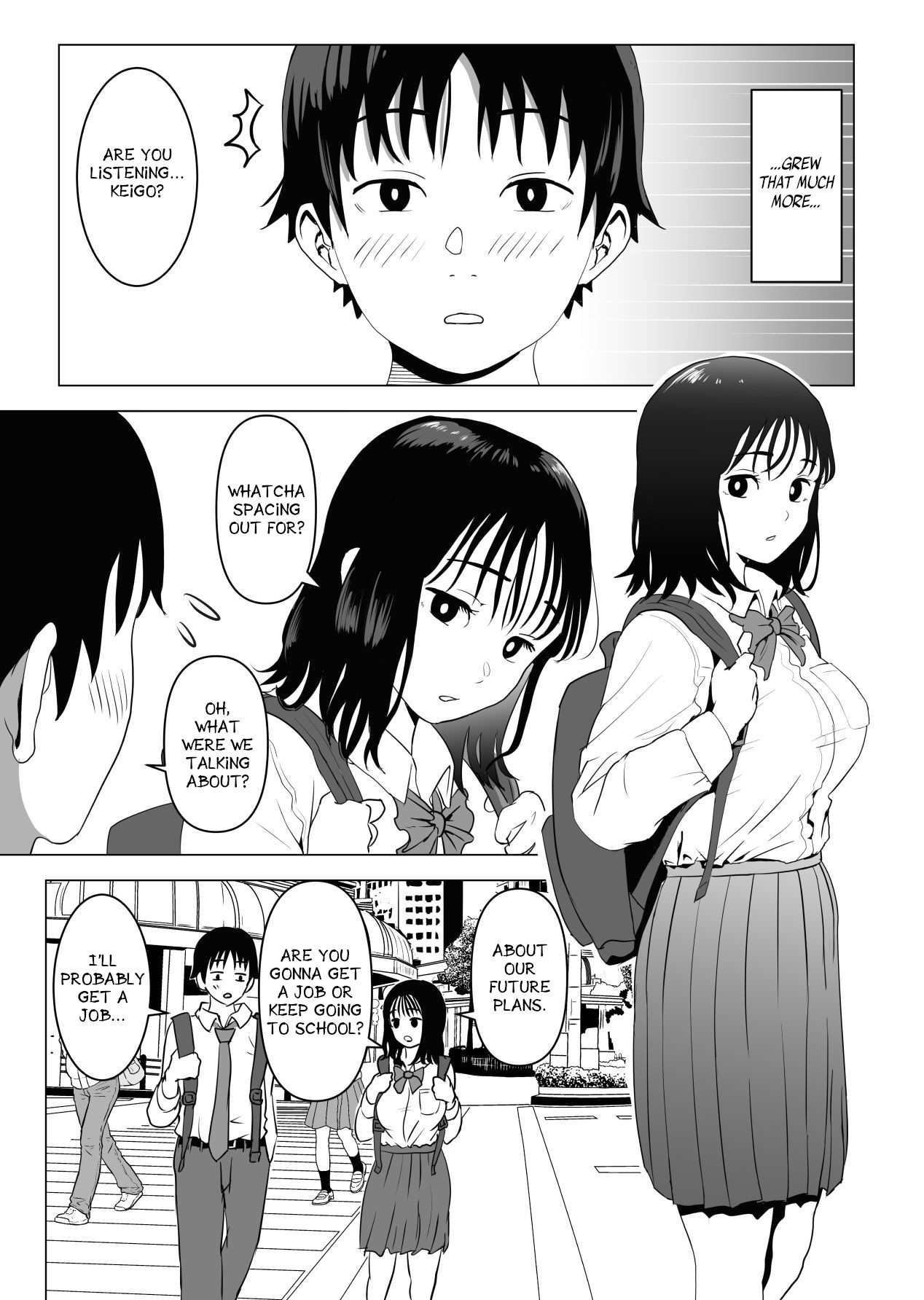 My Busty Childhood Friend and Big Bro Have Been Acting Weird Lately page 12