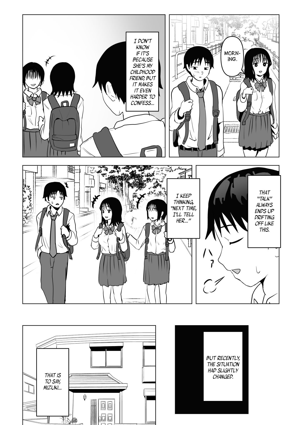 My Busty Childhood Friend and Big Bro Have Been Acting Weird Lately page 15