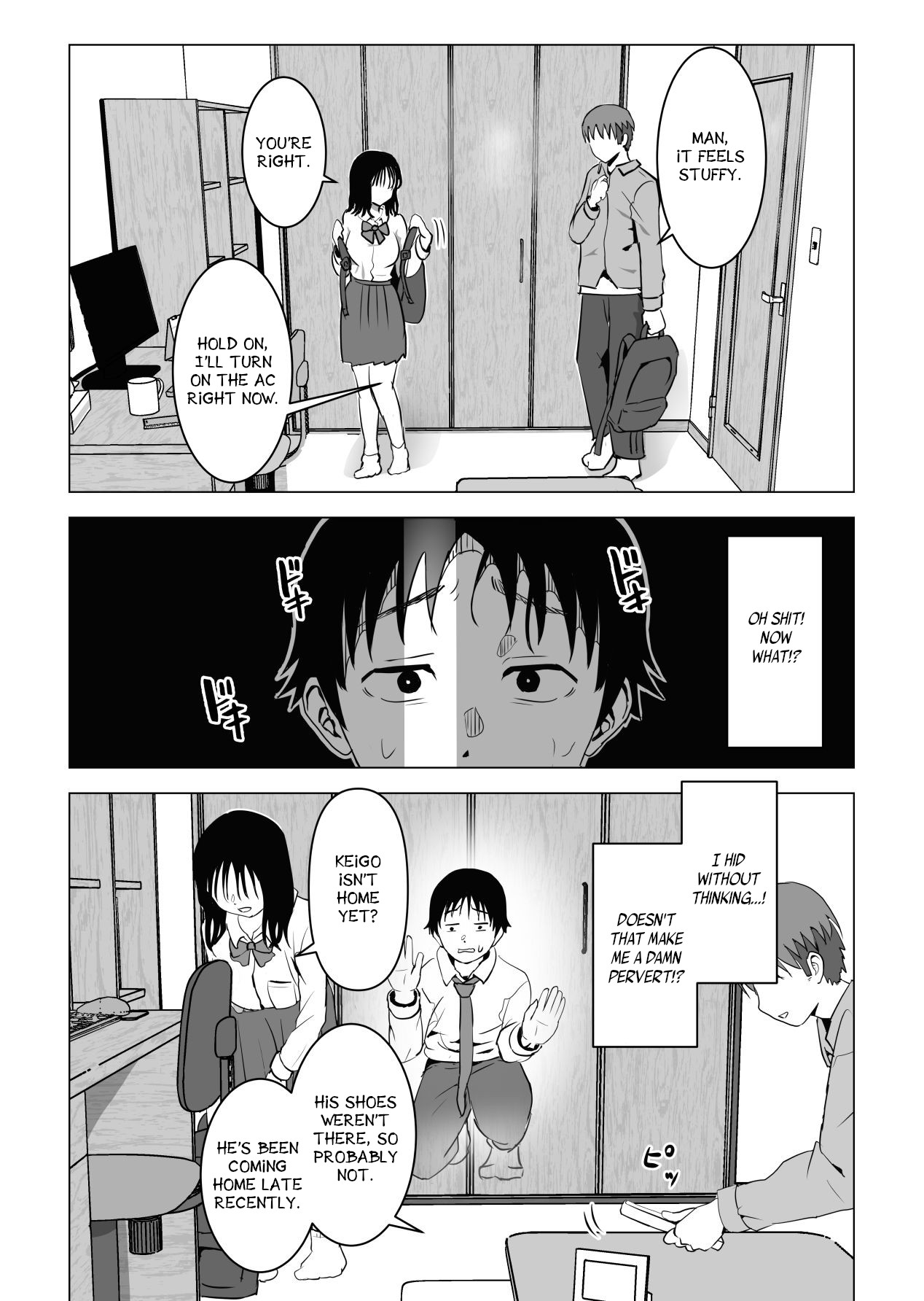 My Busty Childhood Friend and Big Bro Have Been Acting Weird Lately page 22