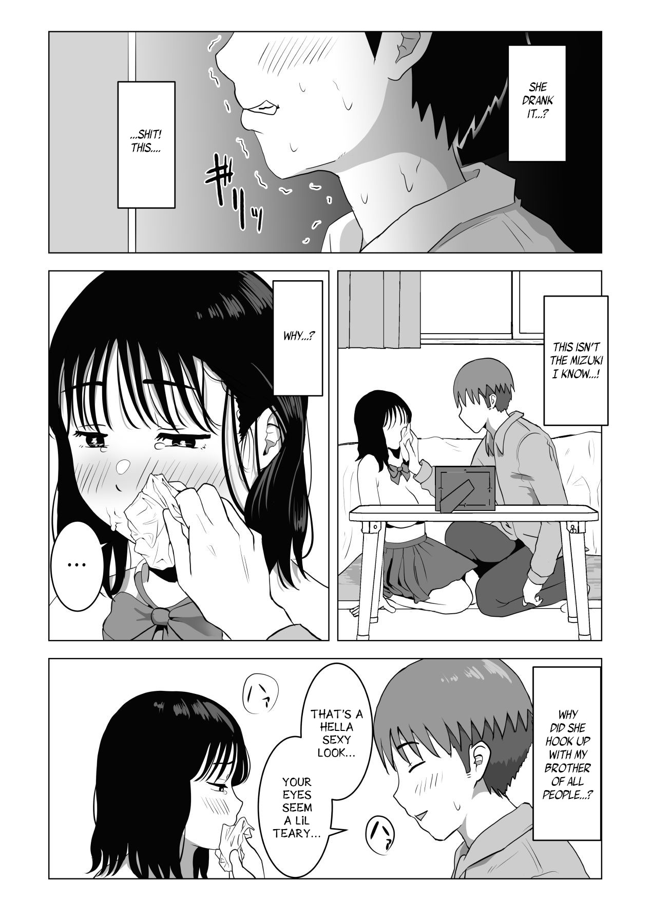 My Busty Childhood Friend and Big Bro Have Been Acting Weird Lately page 51