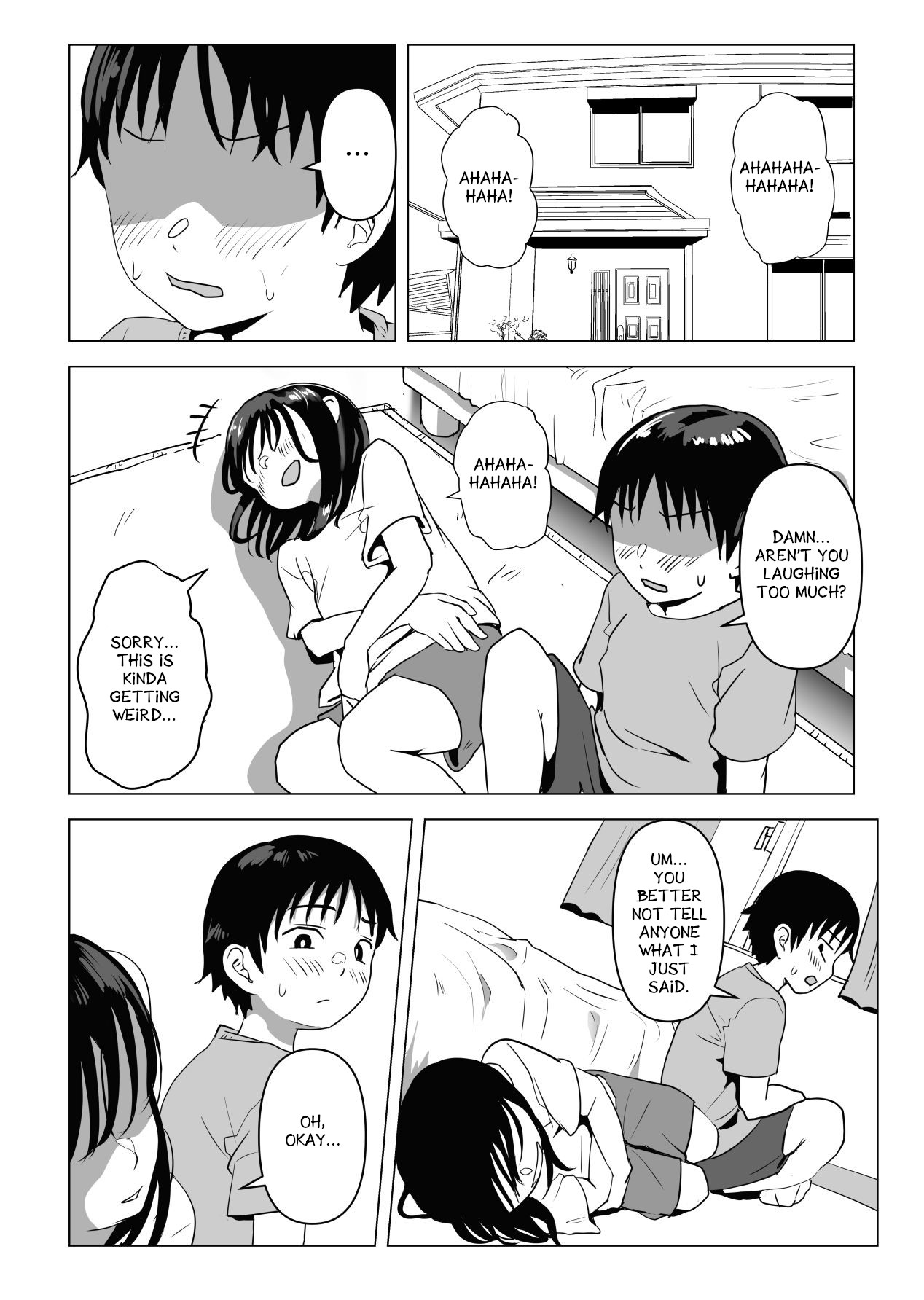 My Busty Childhood Friend and Big Bro Have Been Acting Weird Lately page 9