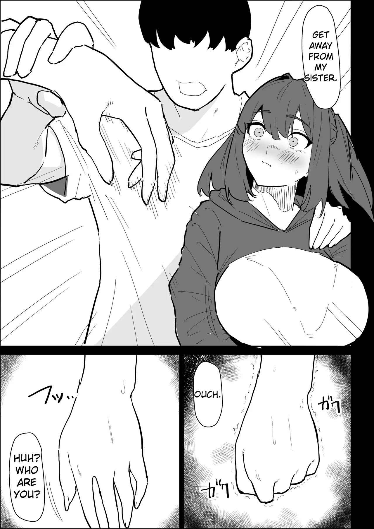 My busty older sister, who has a boyfriend, reluctantly helps me out. page 101