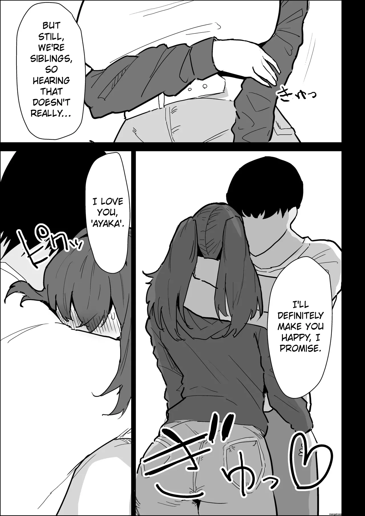 My busty older sister, who has a boyfriend, reluctantly helps me out. page 109