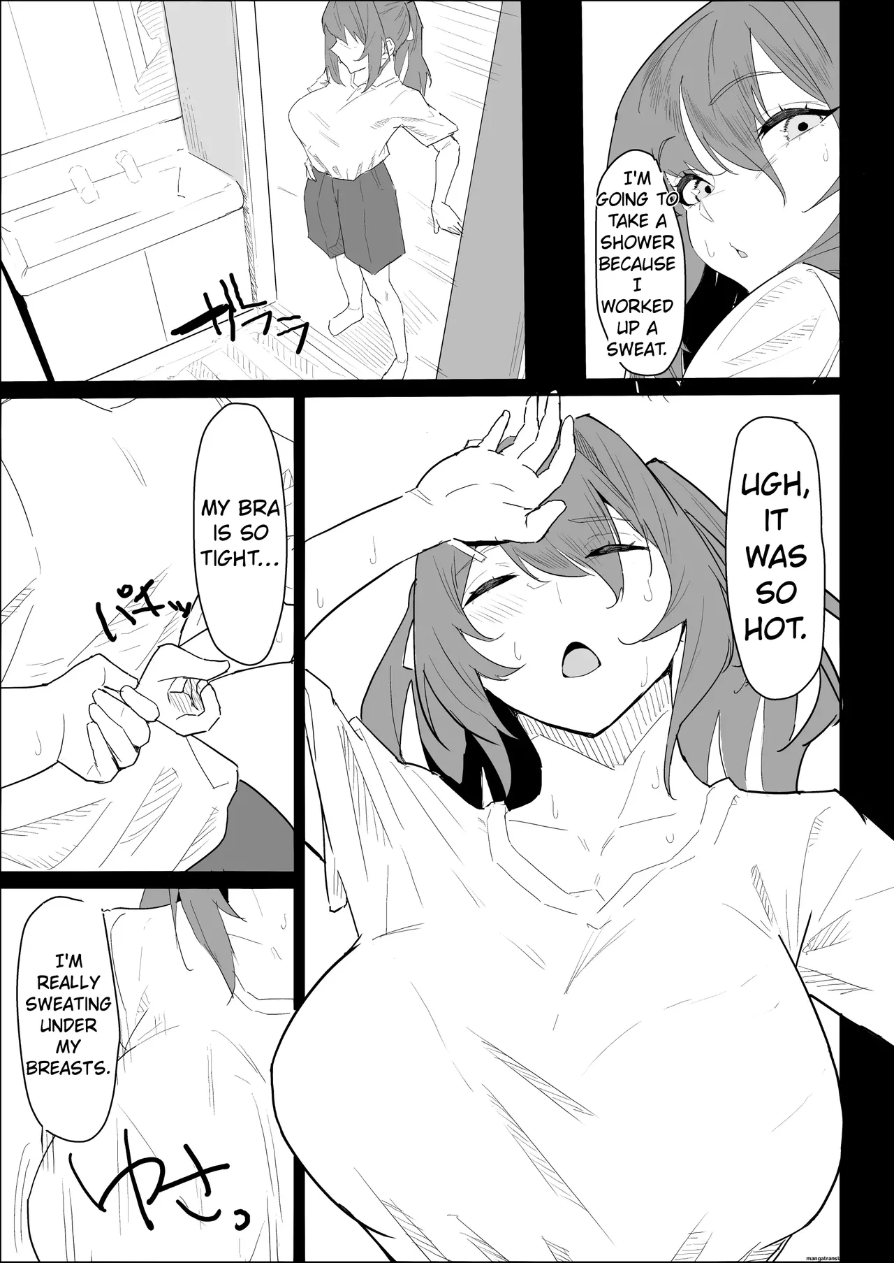 My busty older sister, who has a boyfriend, reluctantly helps me out. page 11
