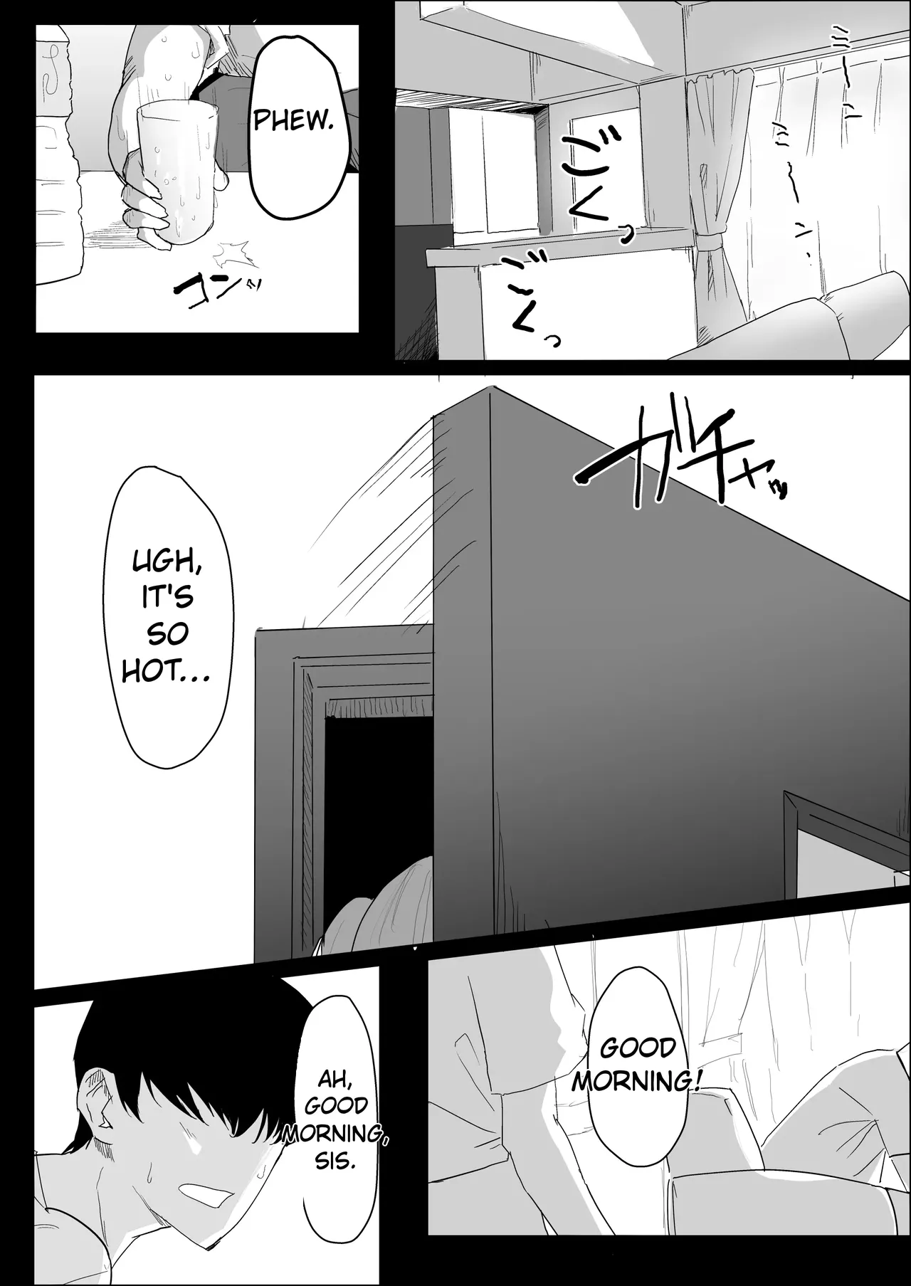 My busty older sister, who has a boyfriend, reluctantly helps me out. page 2