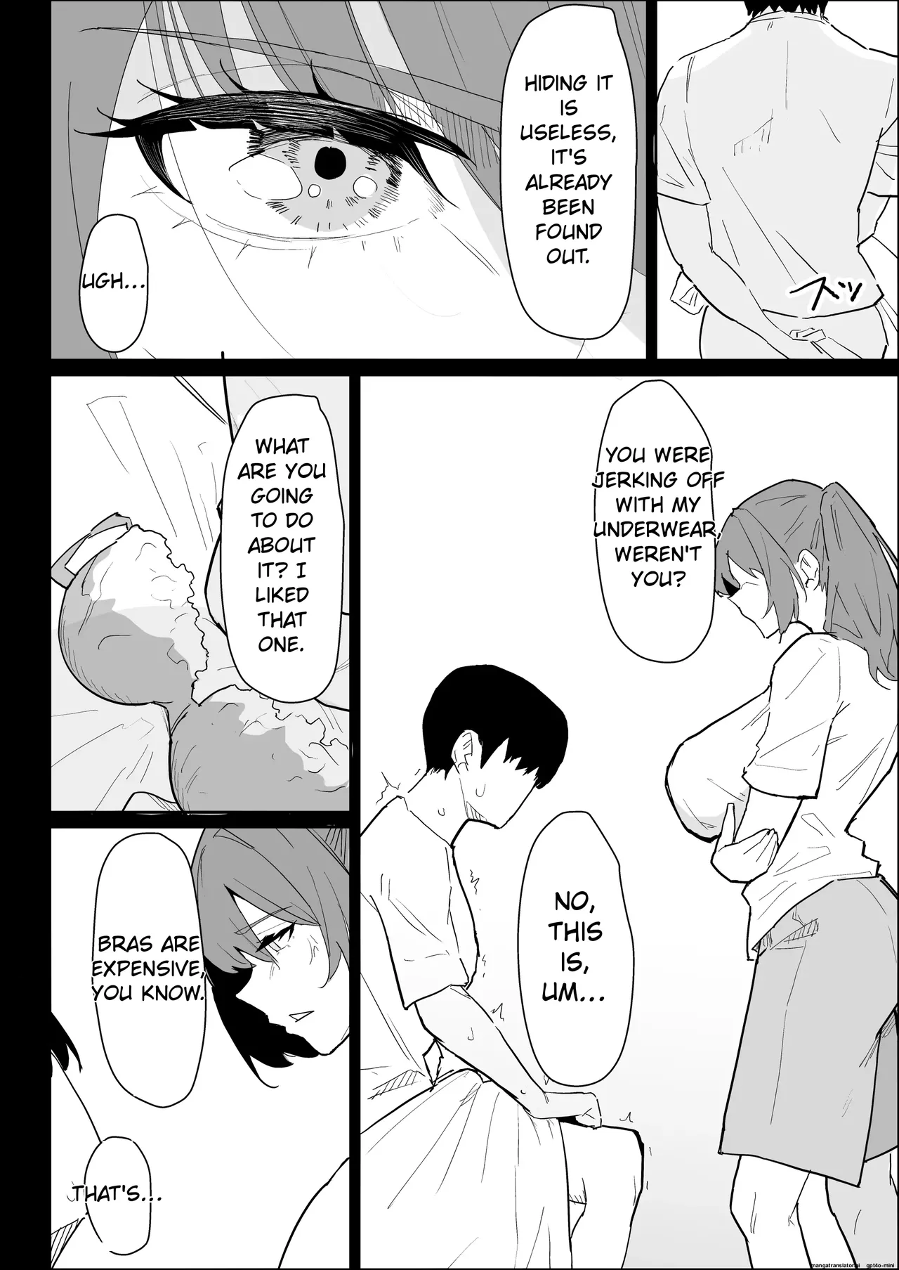 My busty older sister, who has a boyfriend, reluctantly helps me out. page 24