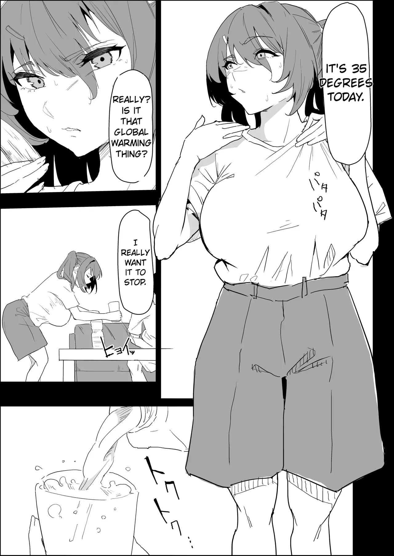 My busty older sister, who has a boyfriend, reluctantly helps me out. page 3