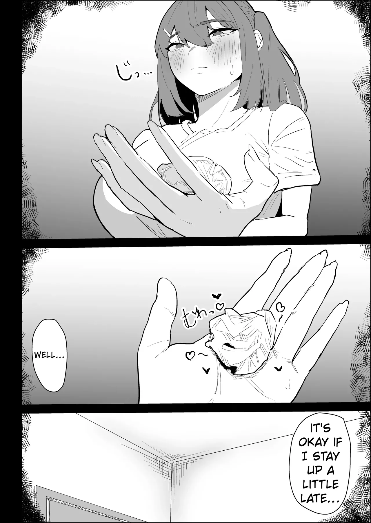My busty older sister, who has a boyfriend, reluctantly helps me out. page 56