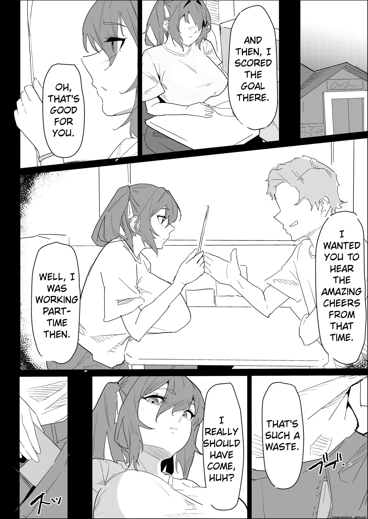 My busty older sister, who has a boyfriend, reluctantly helps me out. page 6