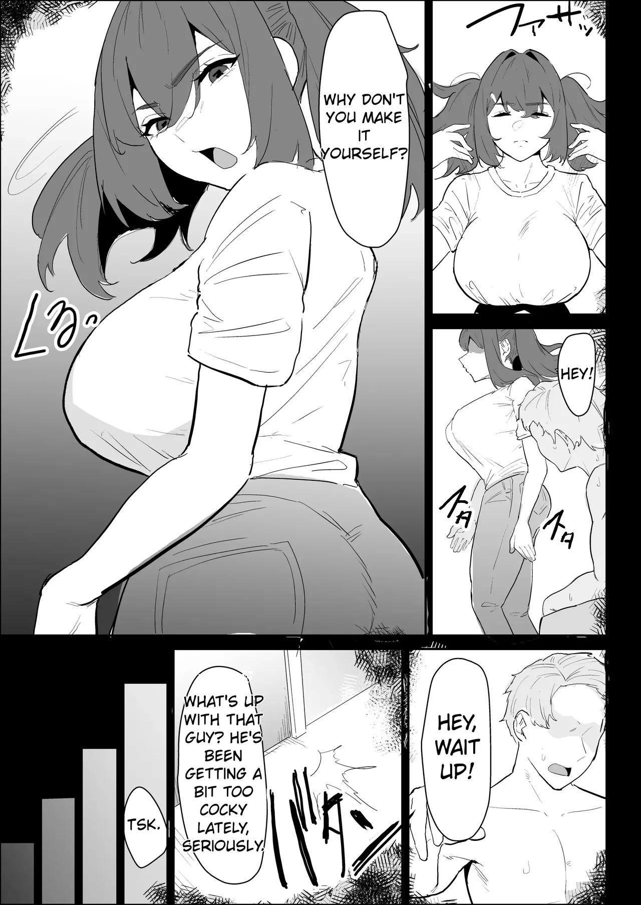 My busty older sister, who has a boyfriend, reluctantly helps me out. page 61