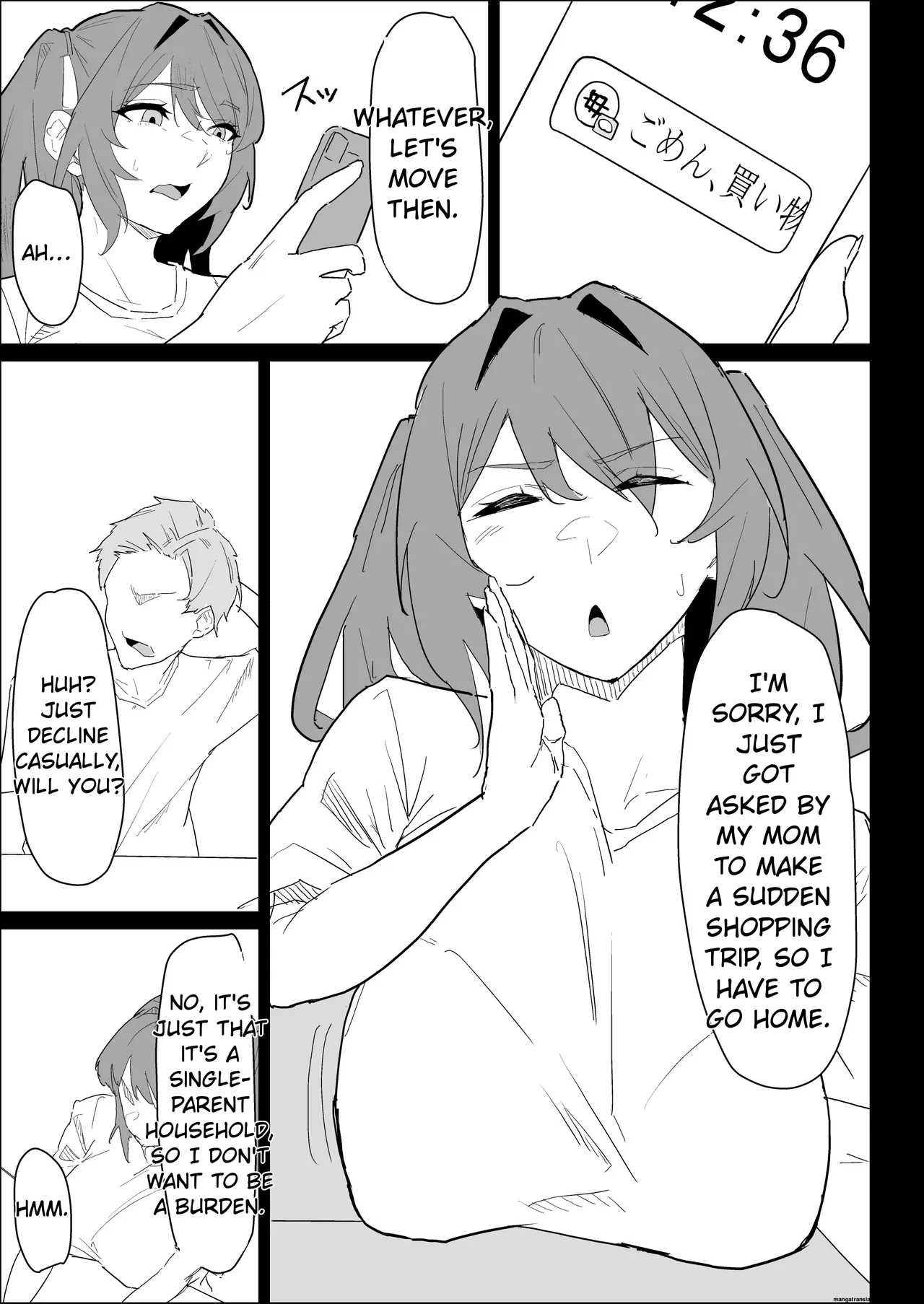 My busty older sister, who has a boyfriend, reluctantly helps me out. page 7