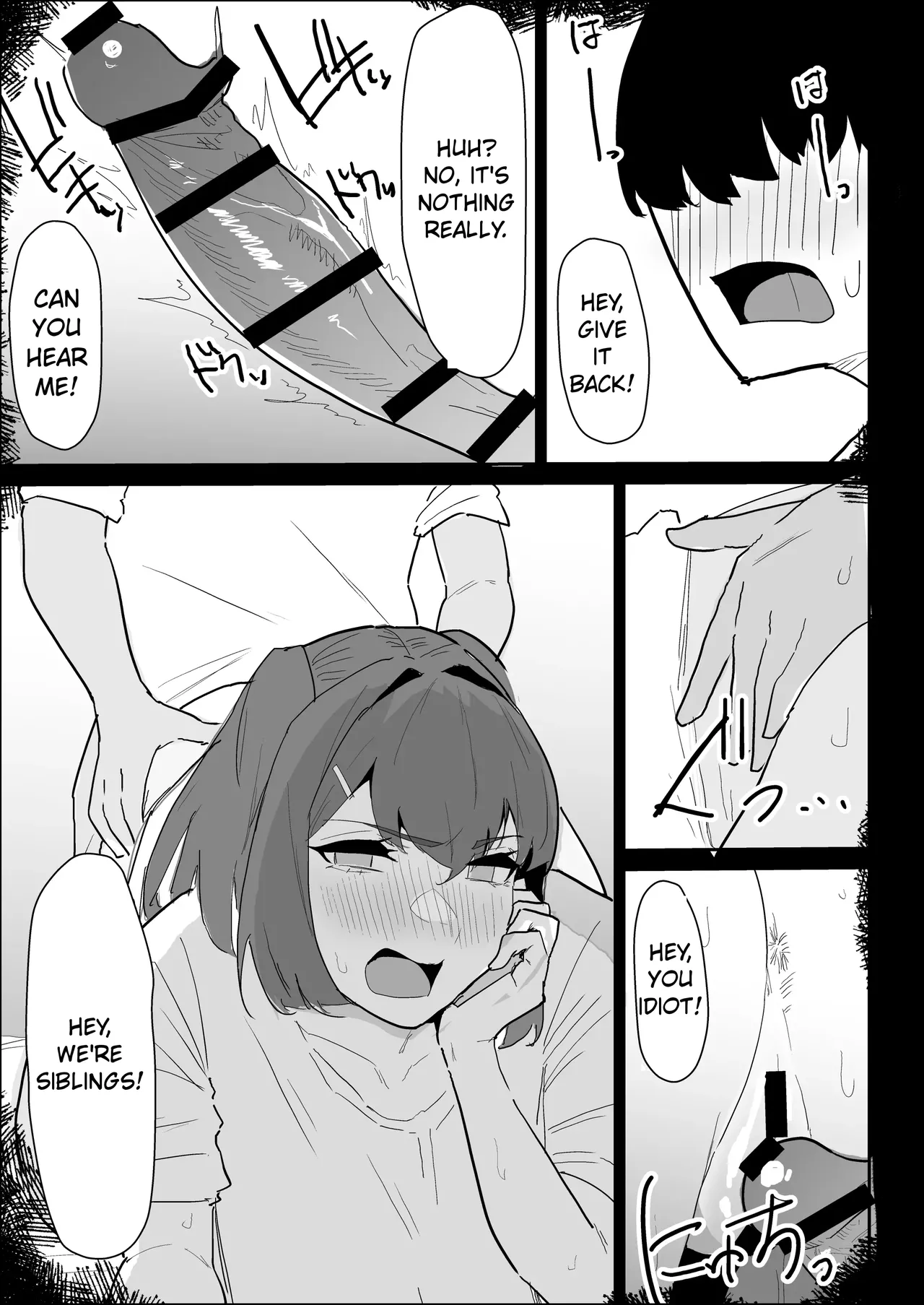 My busty older sister, who has a boyfriend, reluctantly helps me out. page 71